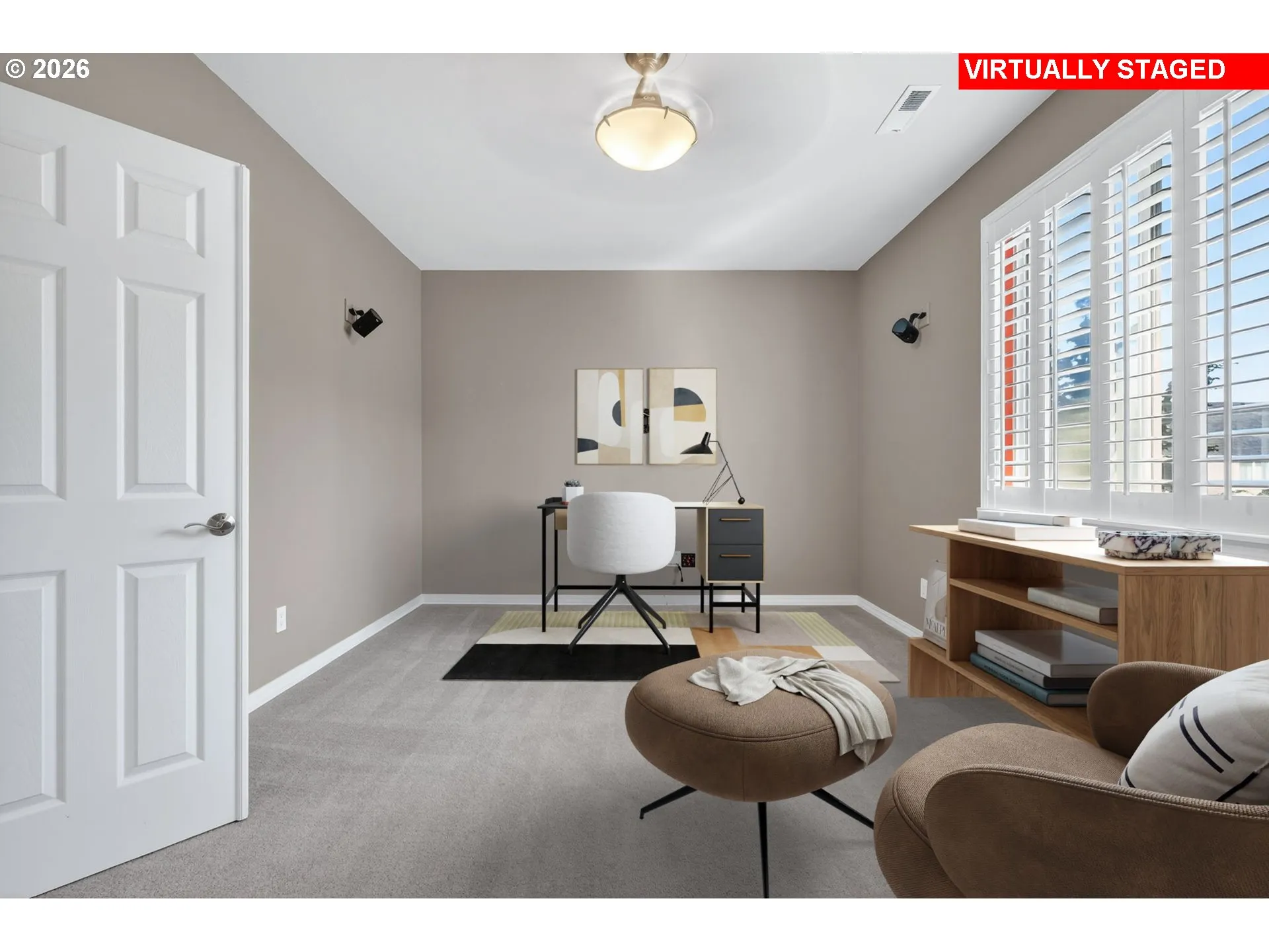 Bonus Room-Ceiling Fan
