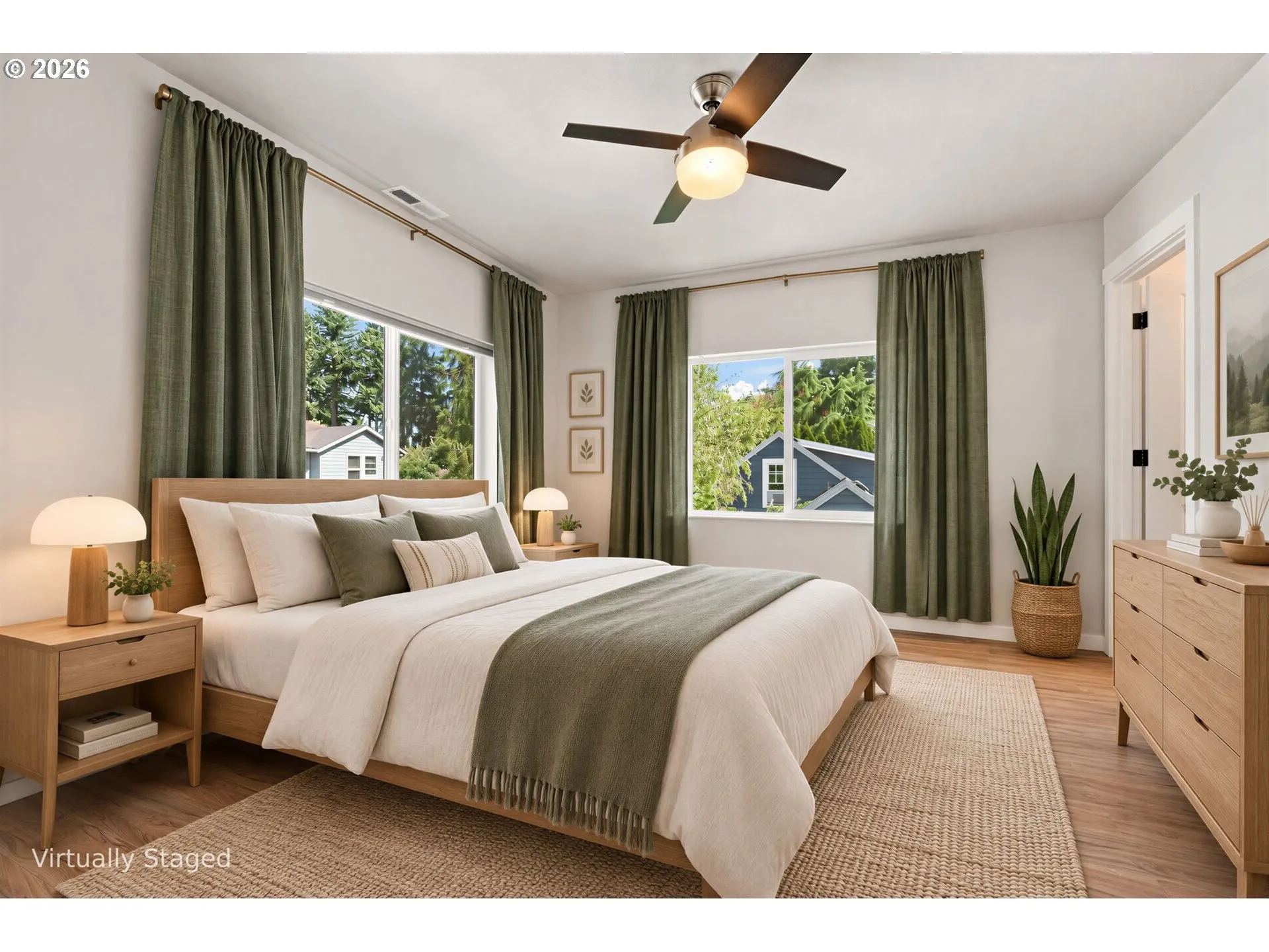 Bedroom, Owner's Suite-Ceiling Fan