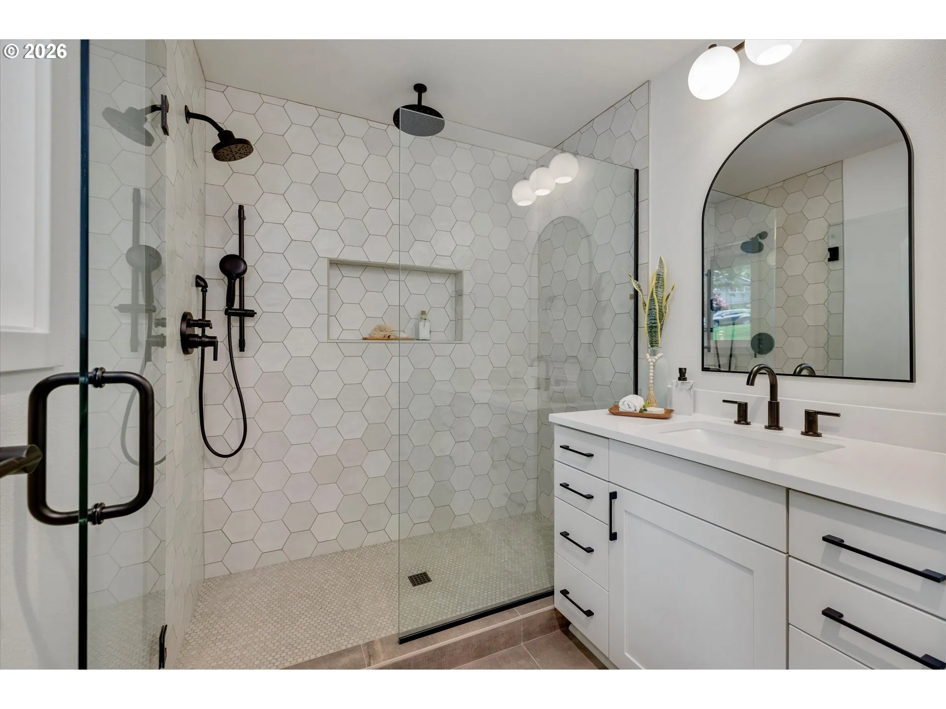 Bathroom, Attached-Walk in Shower