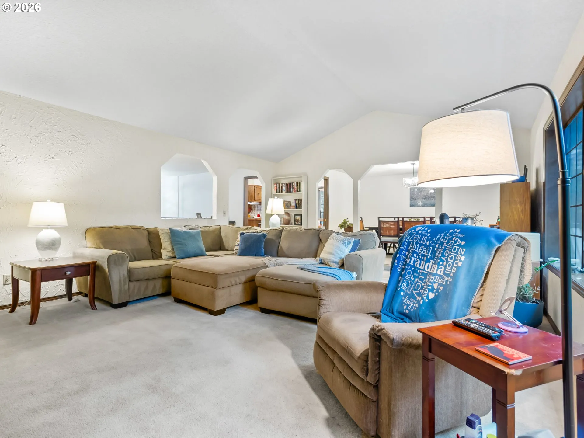 Living Room-Vaulted Ceilings