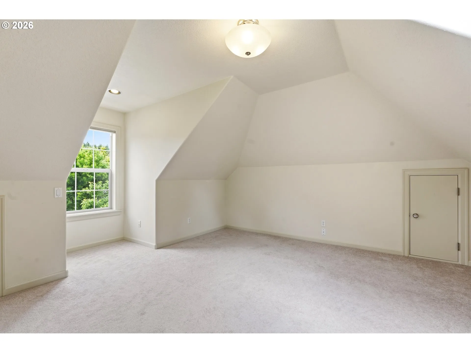 Bonus Room-Vaulted Ceilings