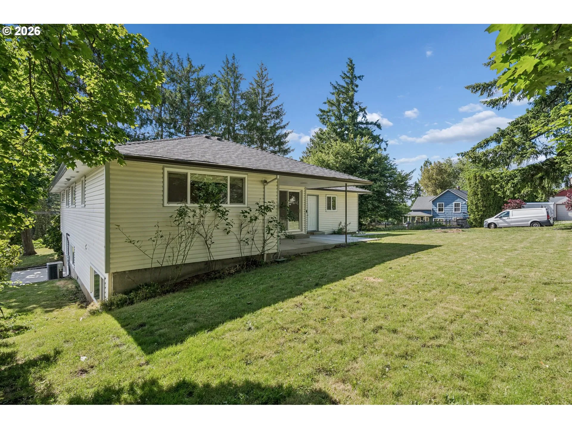 Front Yard-View From