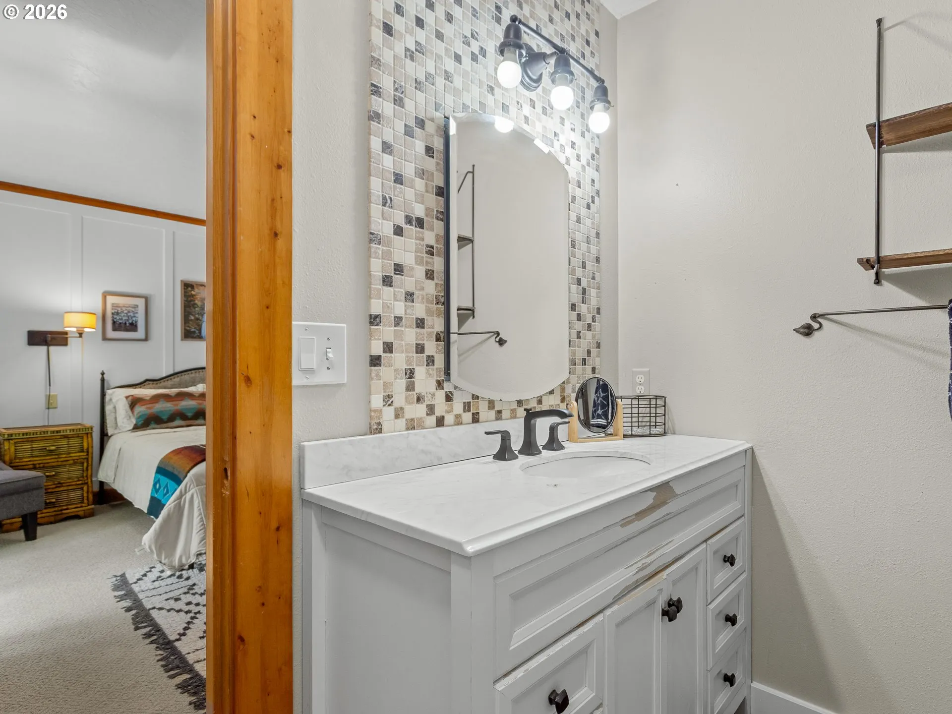 Primary Bedroom-Attached Bathroom