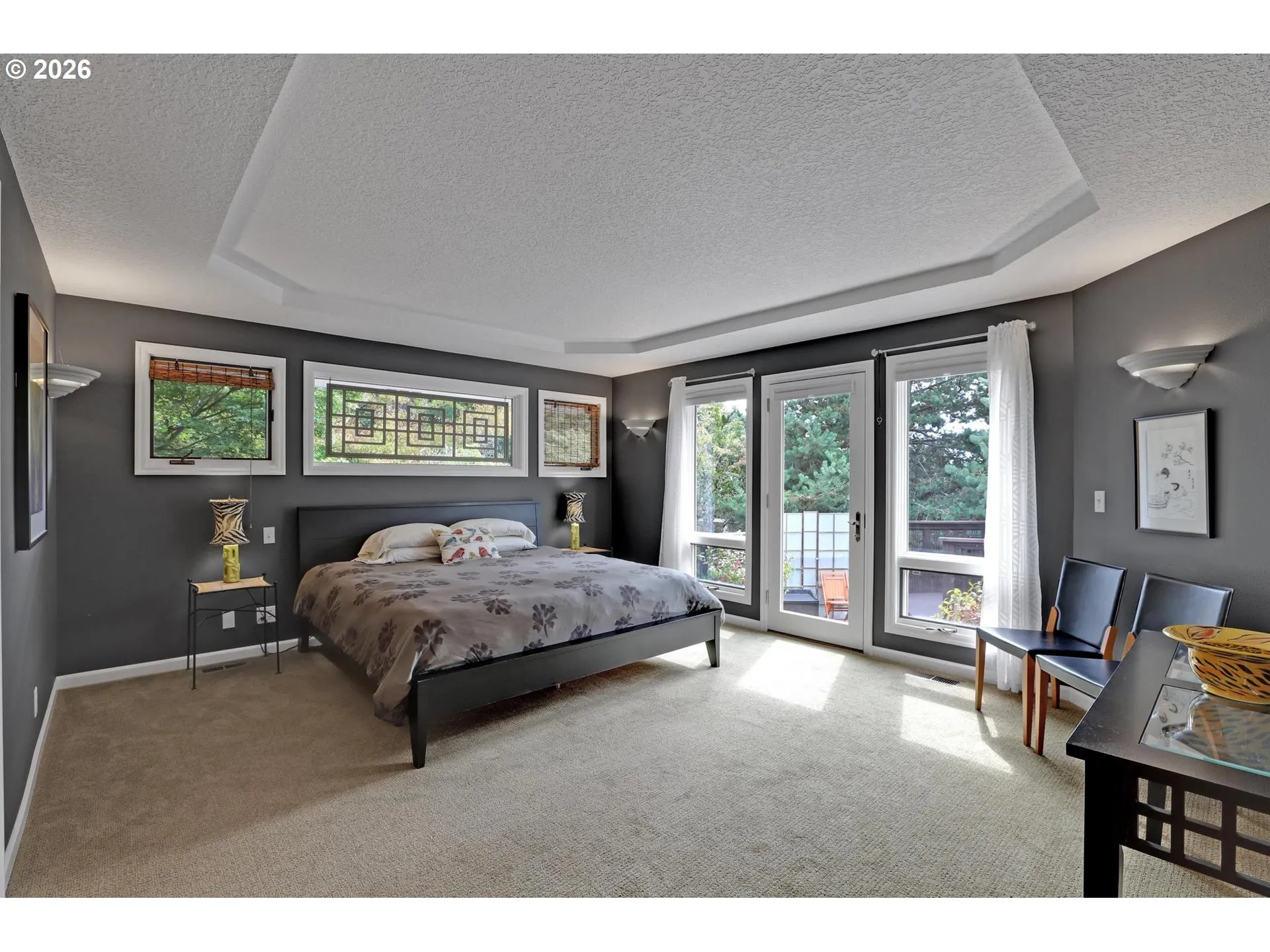 Bedroom, Owner's Suite-Coffered Ceilings