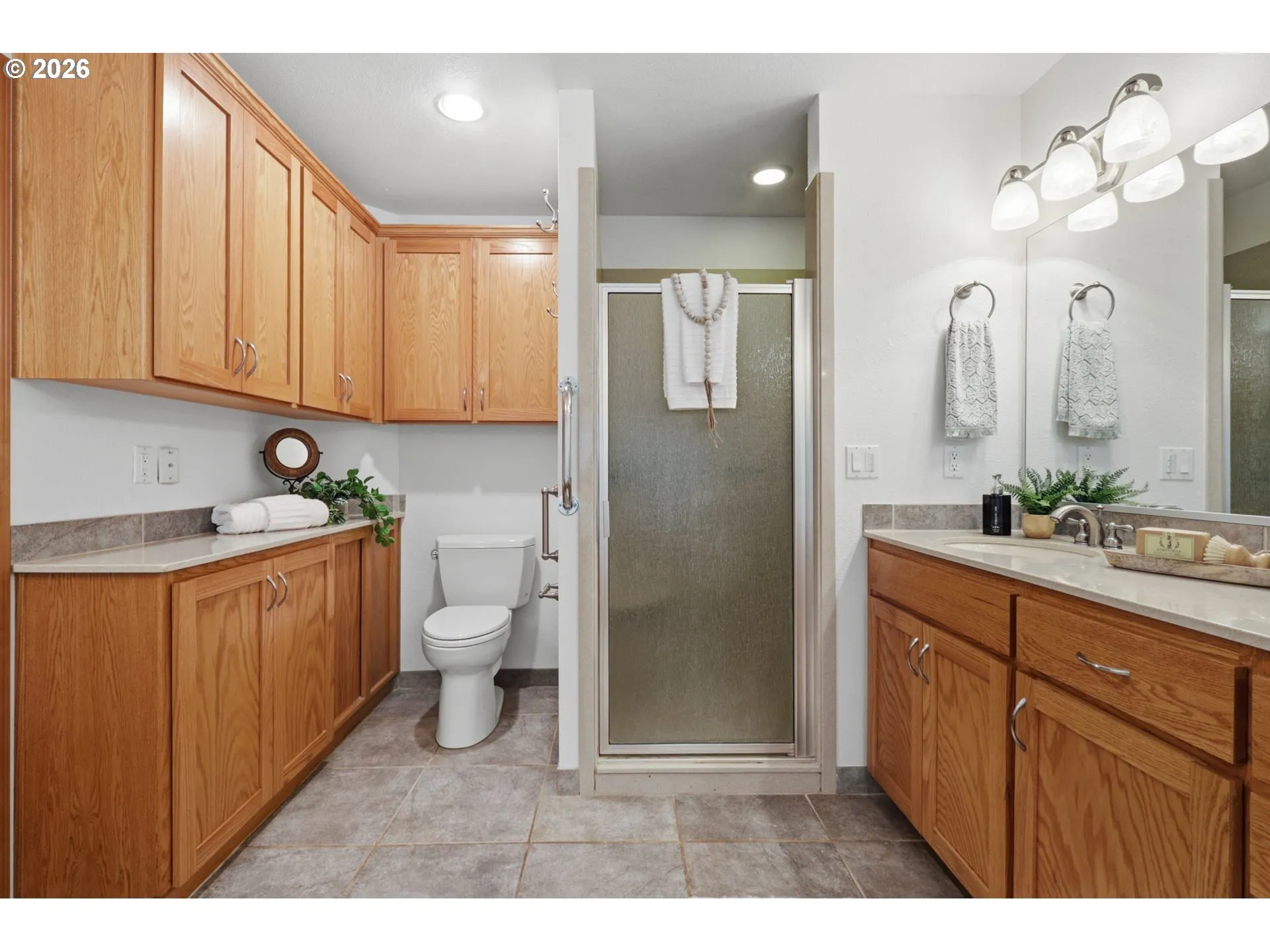 Bathroom, Attached-Walk in Shower