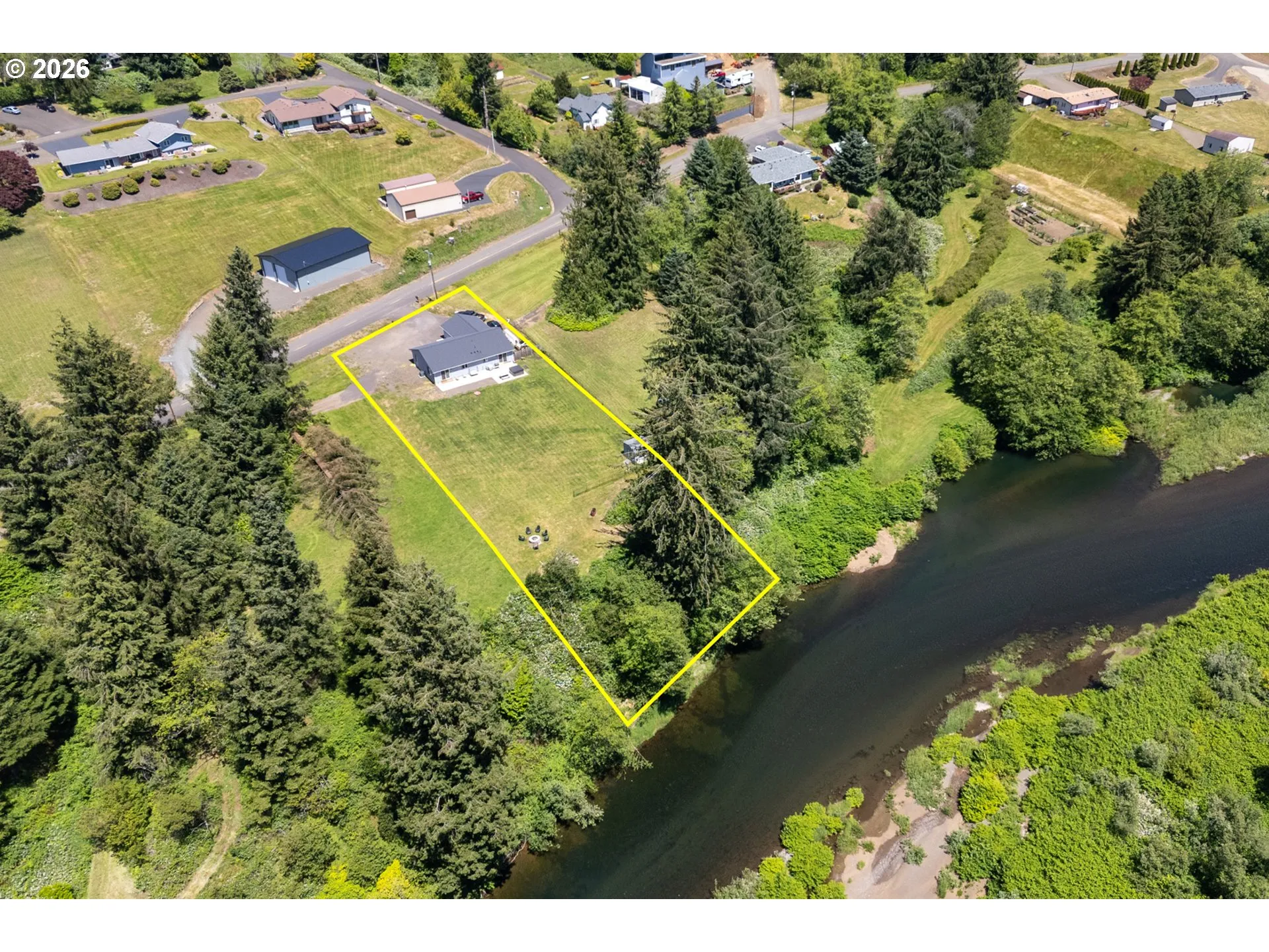 Approximate Property Lines-Aerial