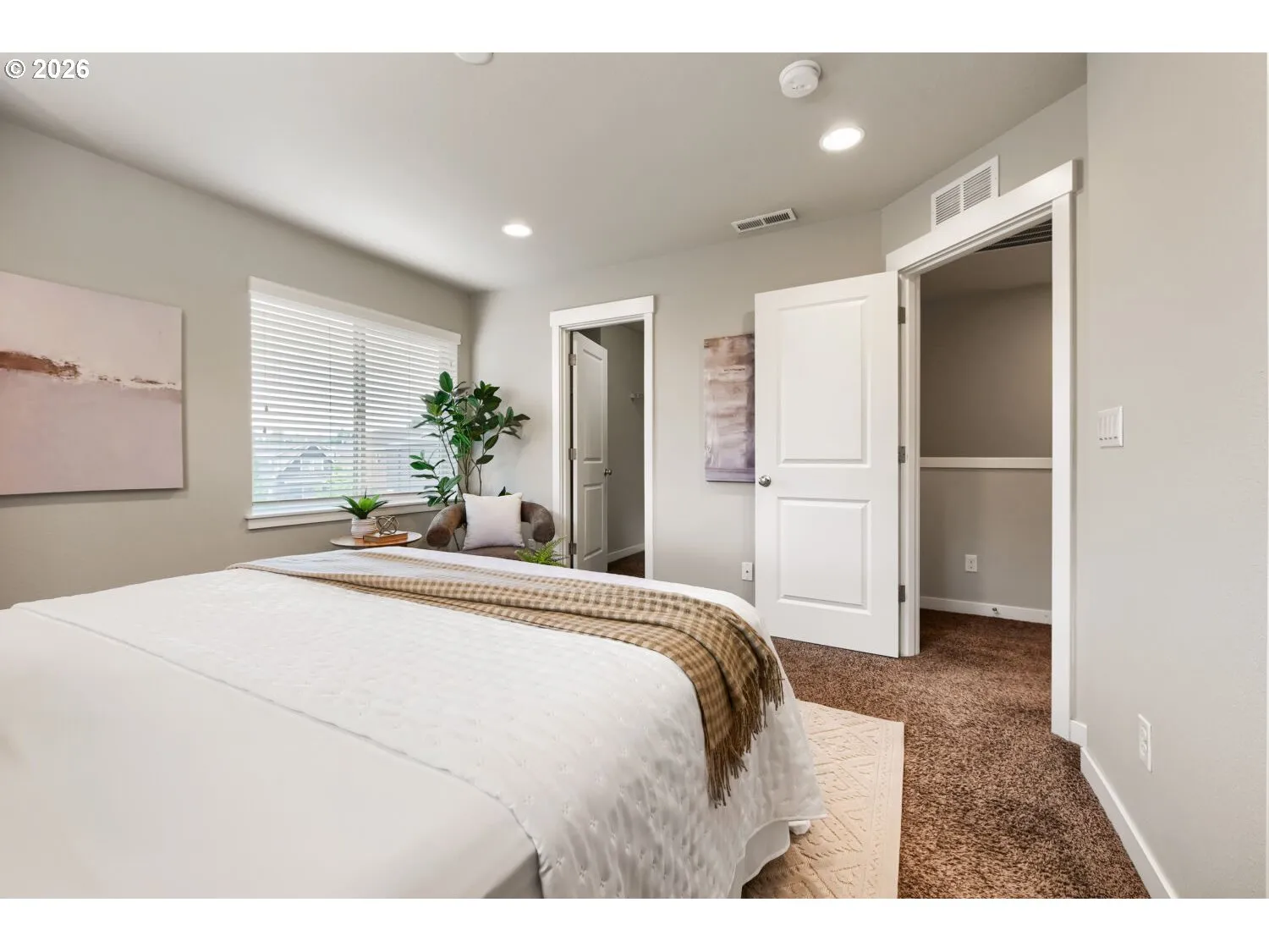Primary Bedroom-Attached Bathroom
