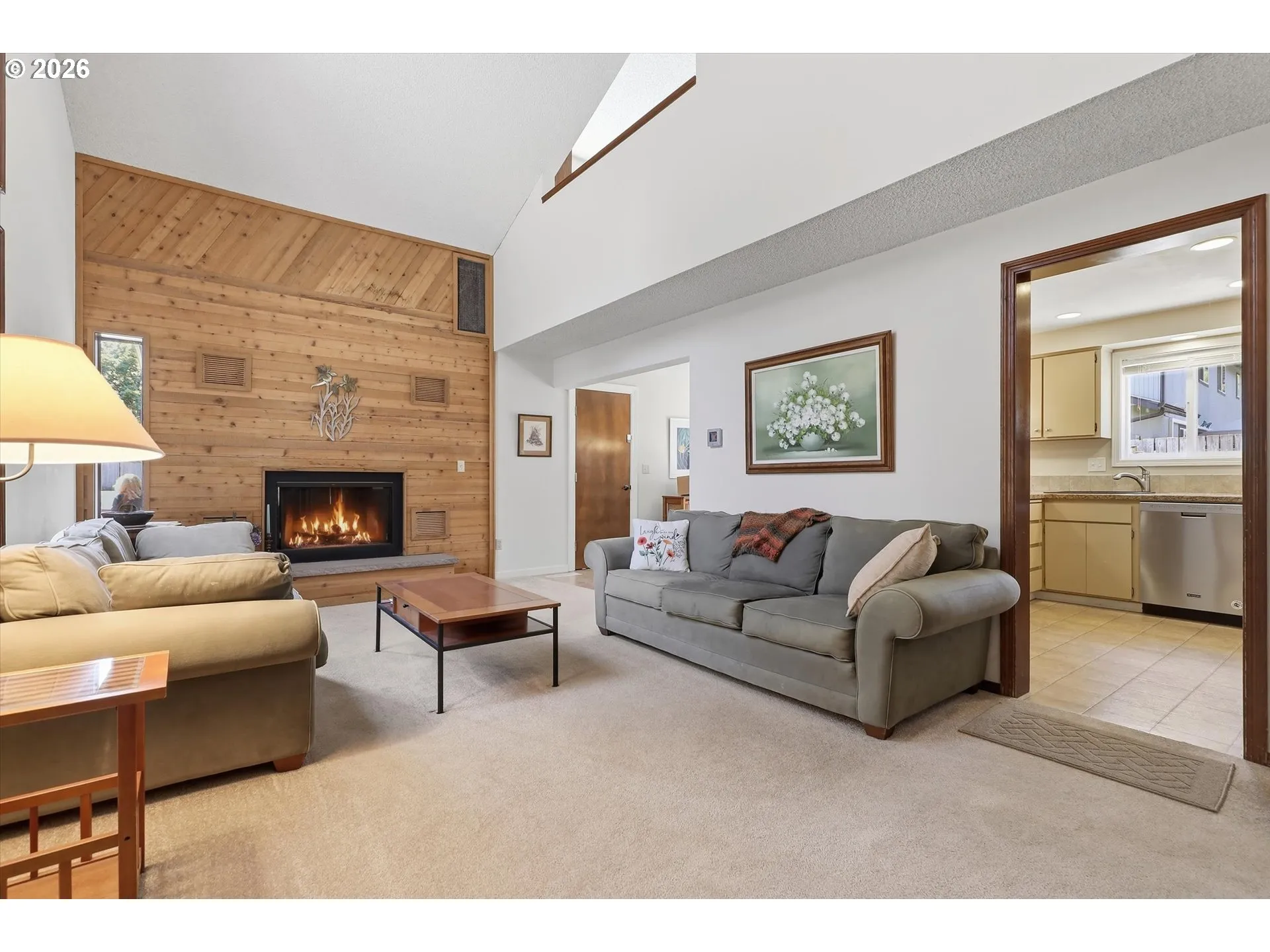 Living Room-Fireplace