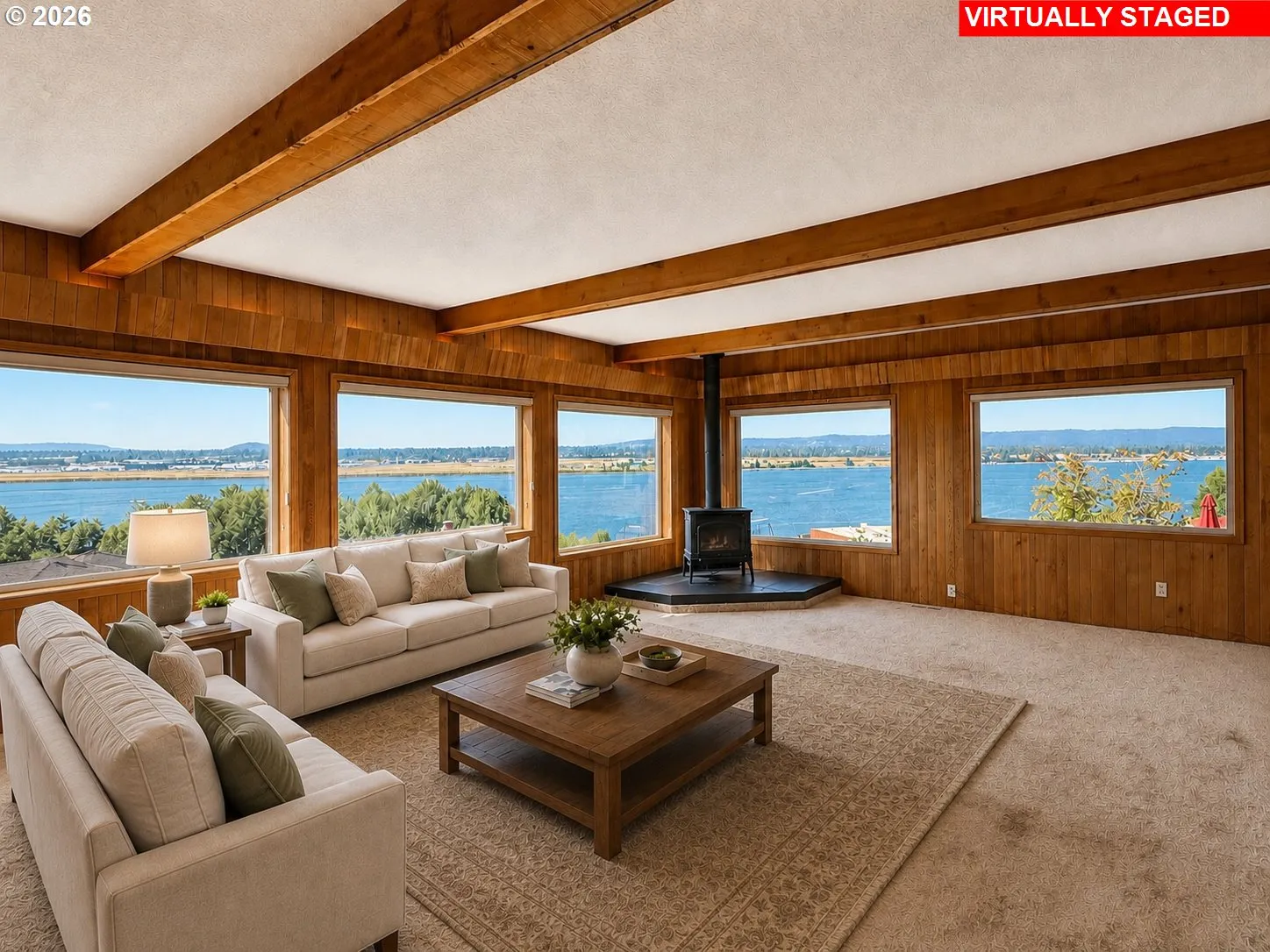 Living Room-View From