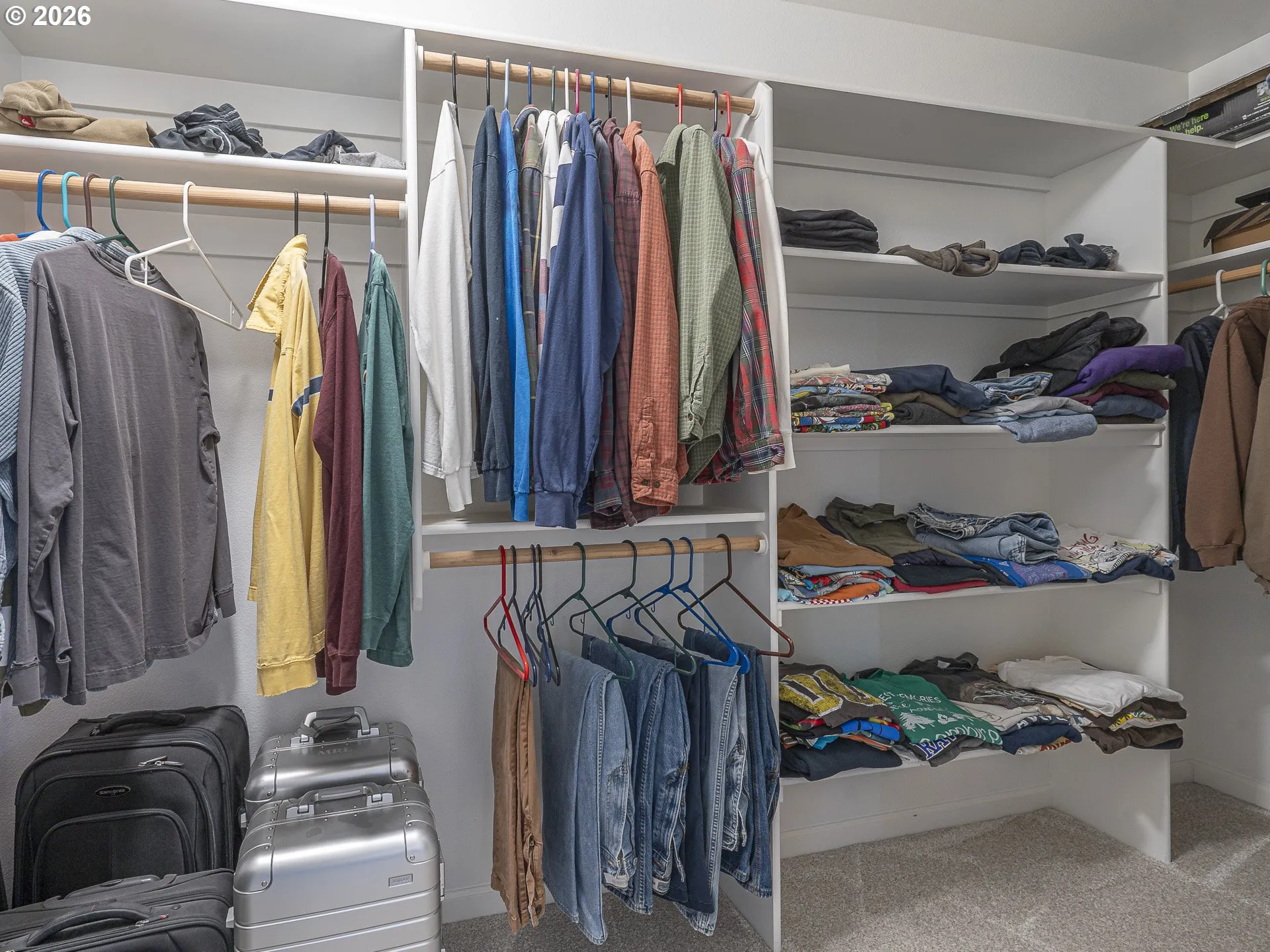 Bedroom, Owner's Suite-Walk-In Closet