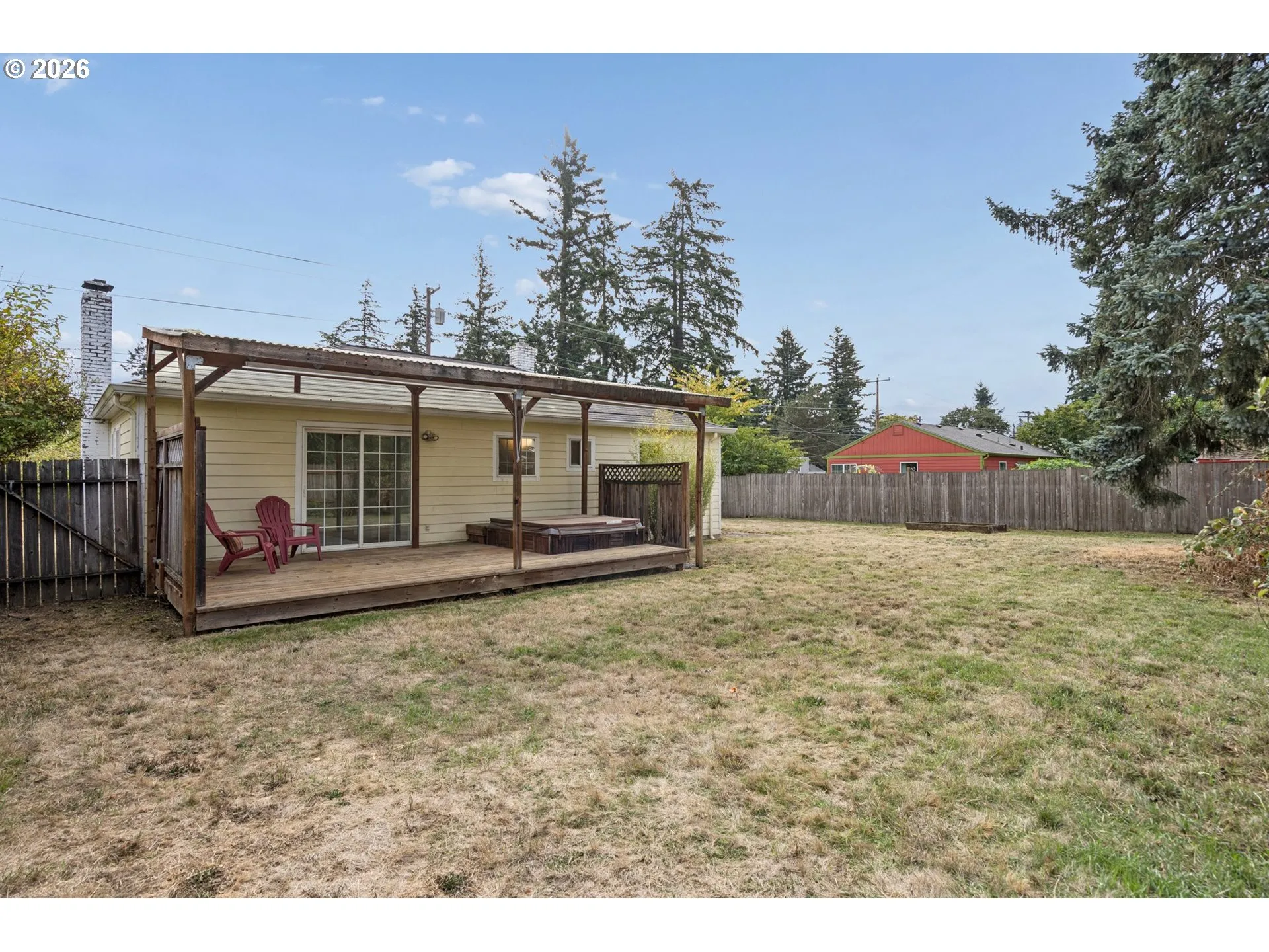 Backyard-View From