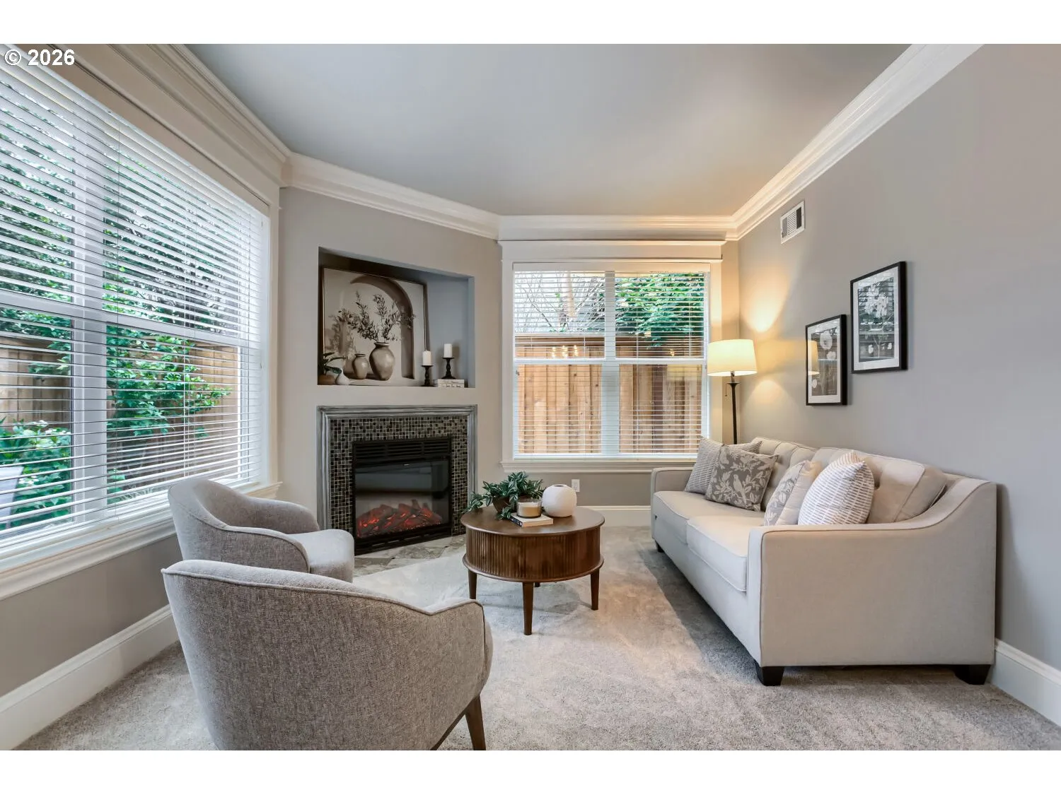 Living Room-Fireplace