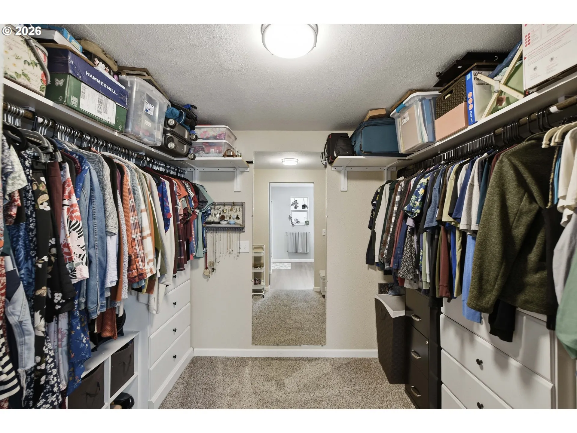 Attached Bathroom #1-Walk-In Closet