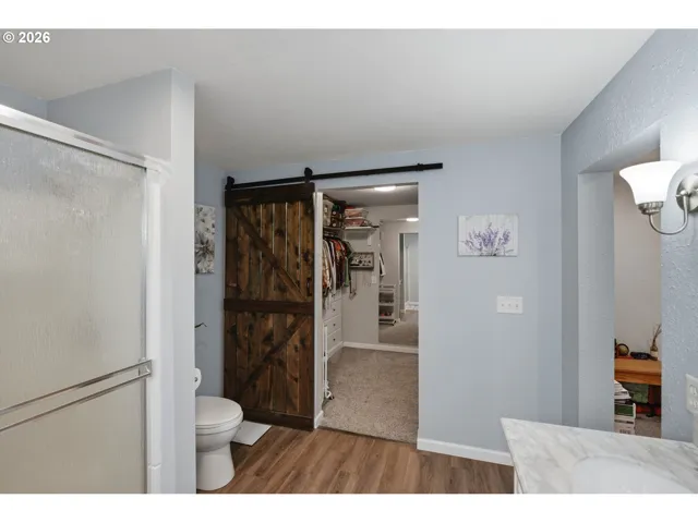 Attached Bathroom #1-Walk-In Closet