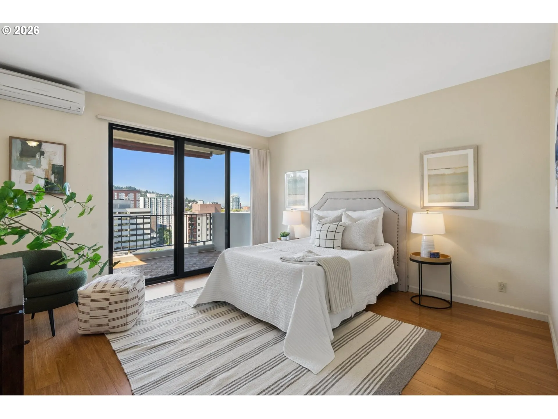 Bedroom, Owner's Suite-View From