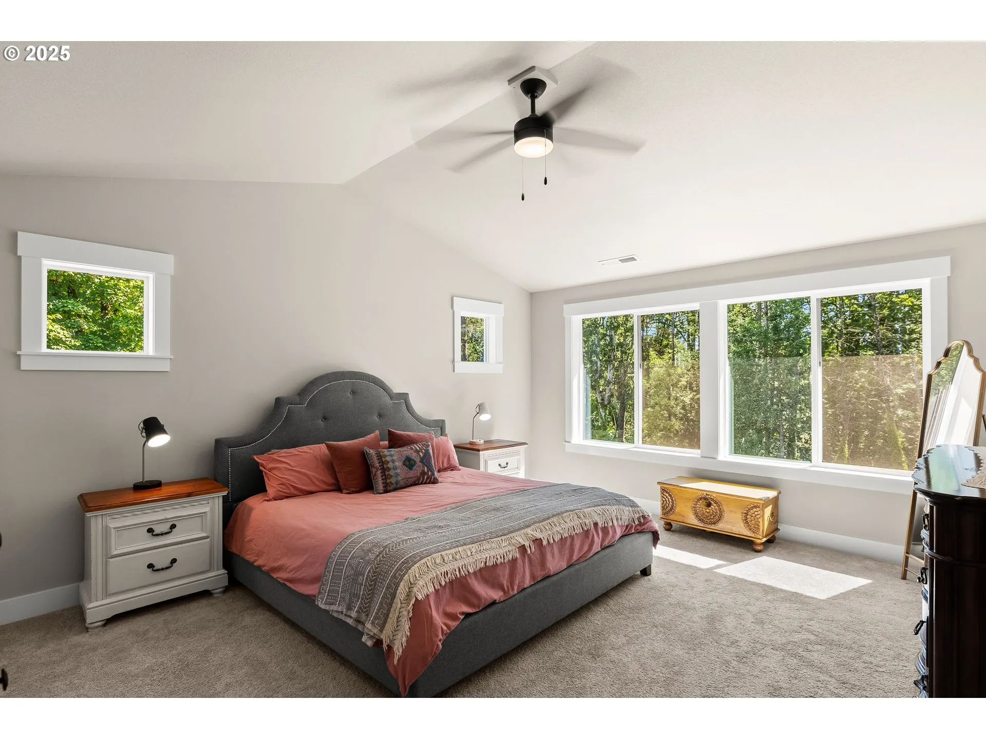 Owner's Suite Bedroom-Vaulted Ceilings