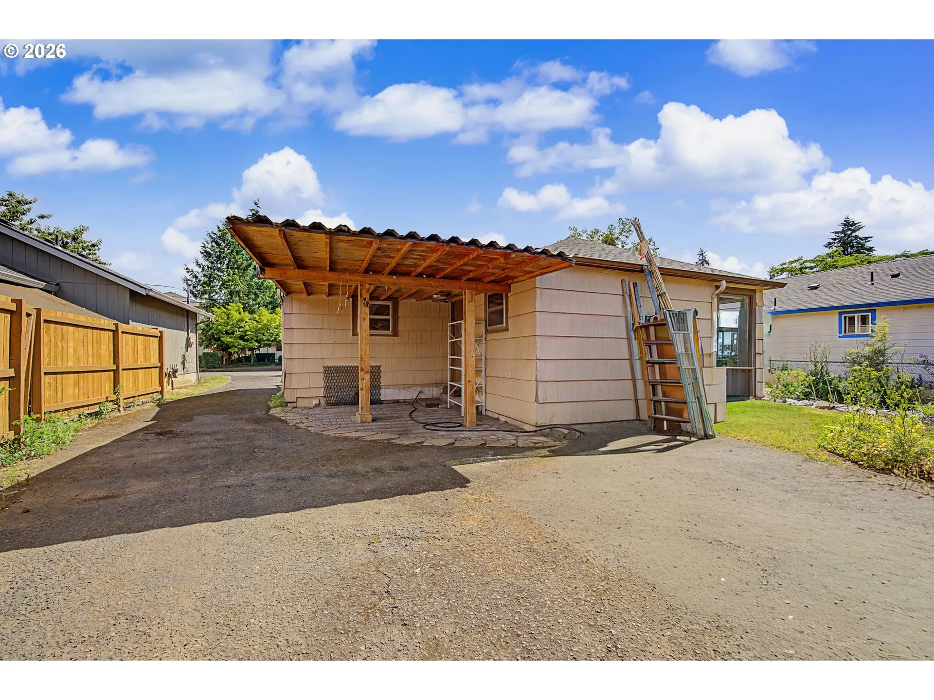 Backyard-View From