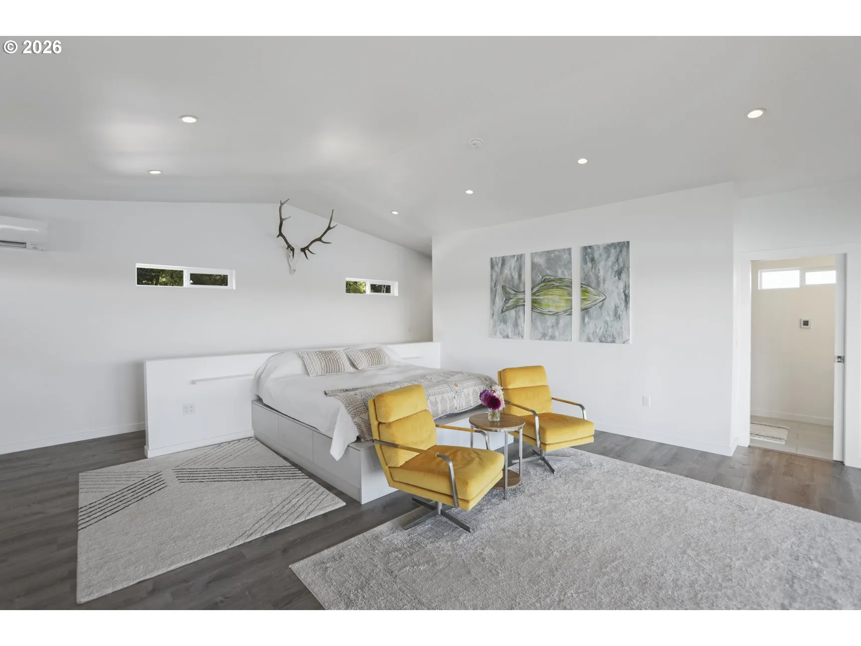 Primary Bedroom-Vaulted Ceilings