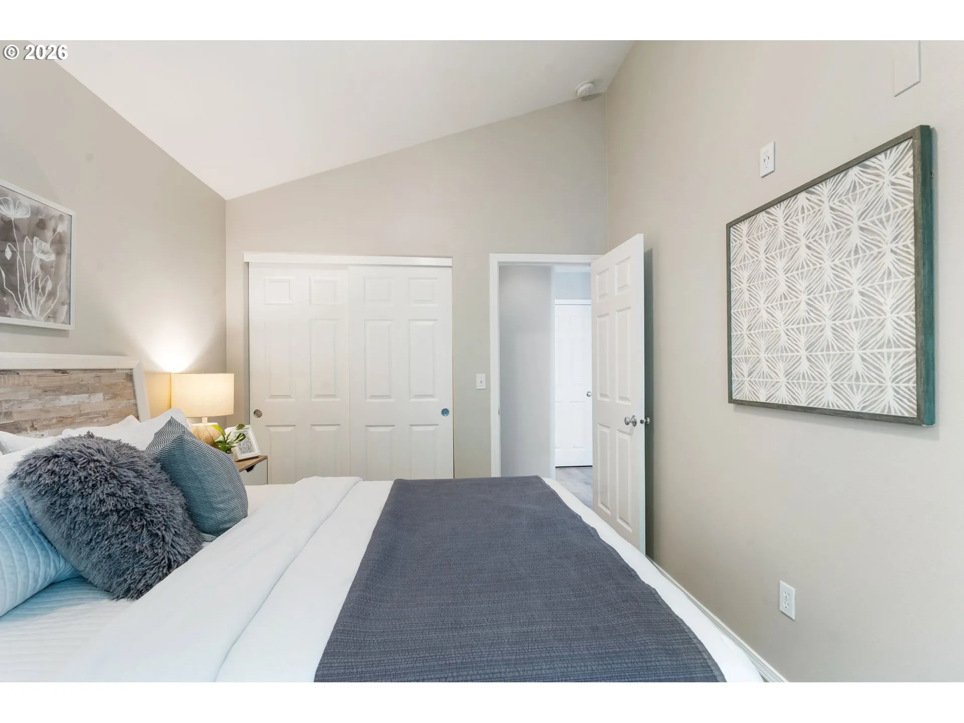 Bedroom-Vaulted Ceilings