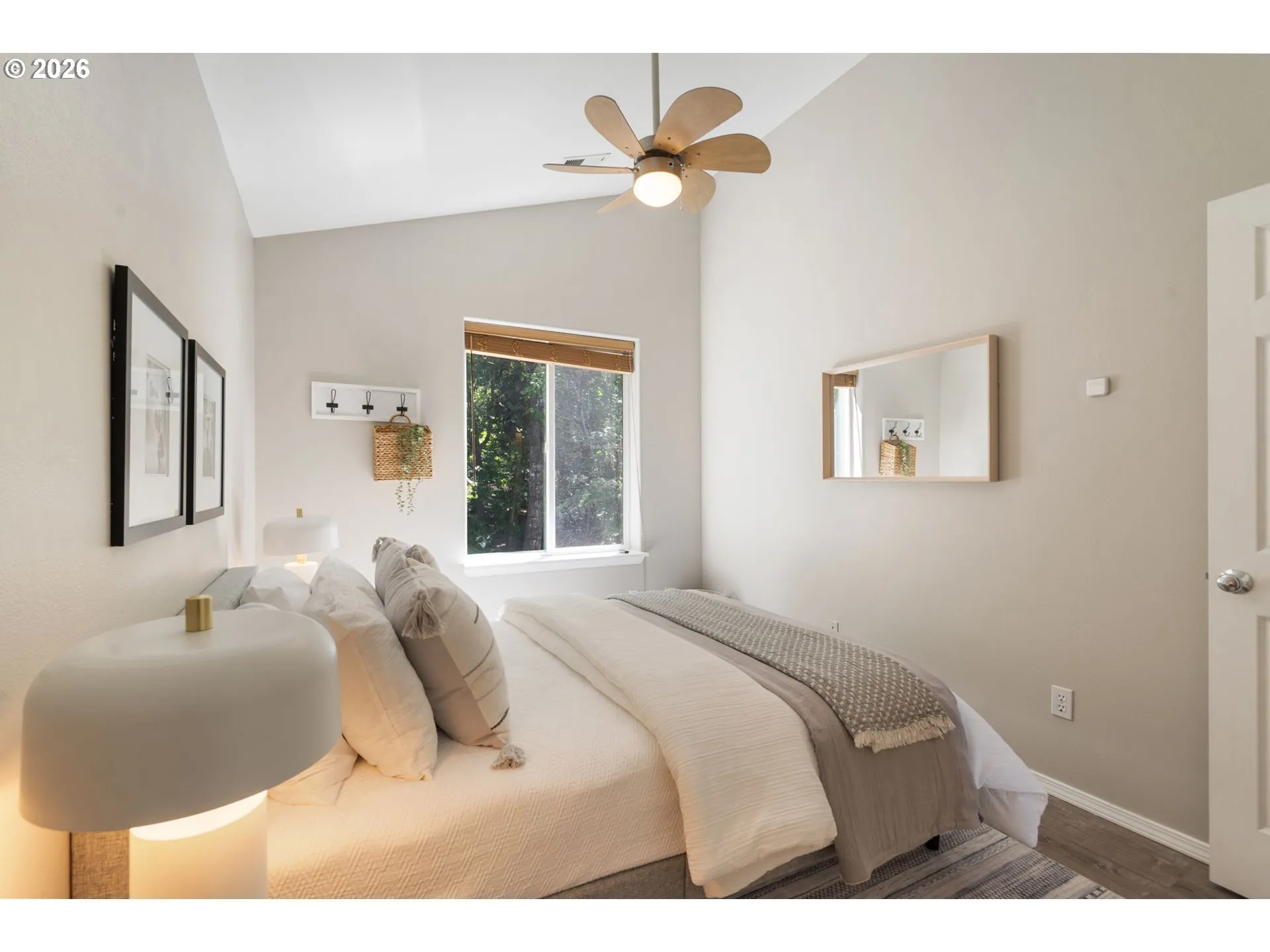 Bedroom-Vaulted Ceilings