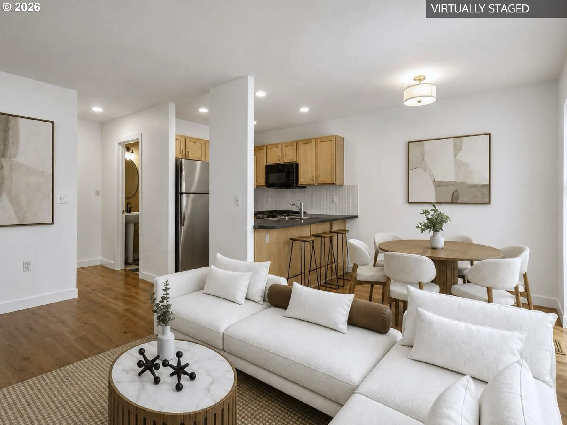 Living Room-View From