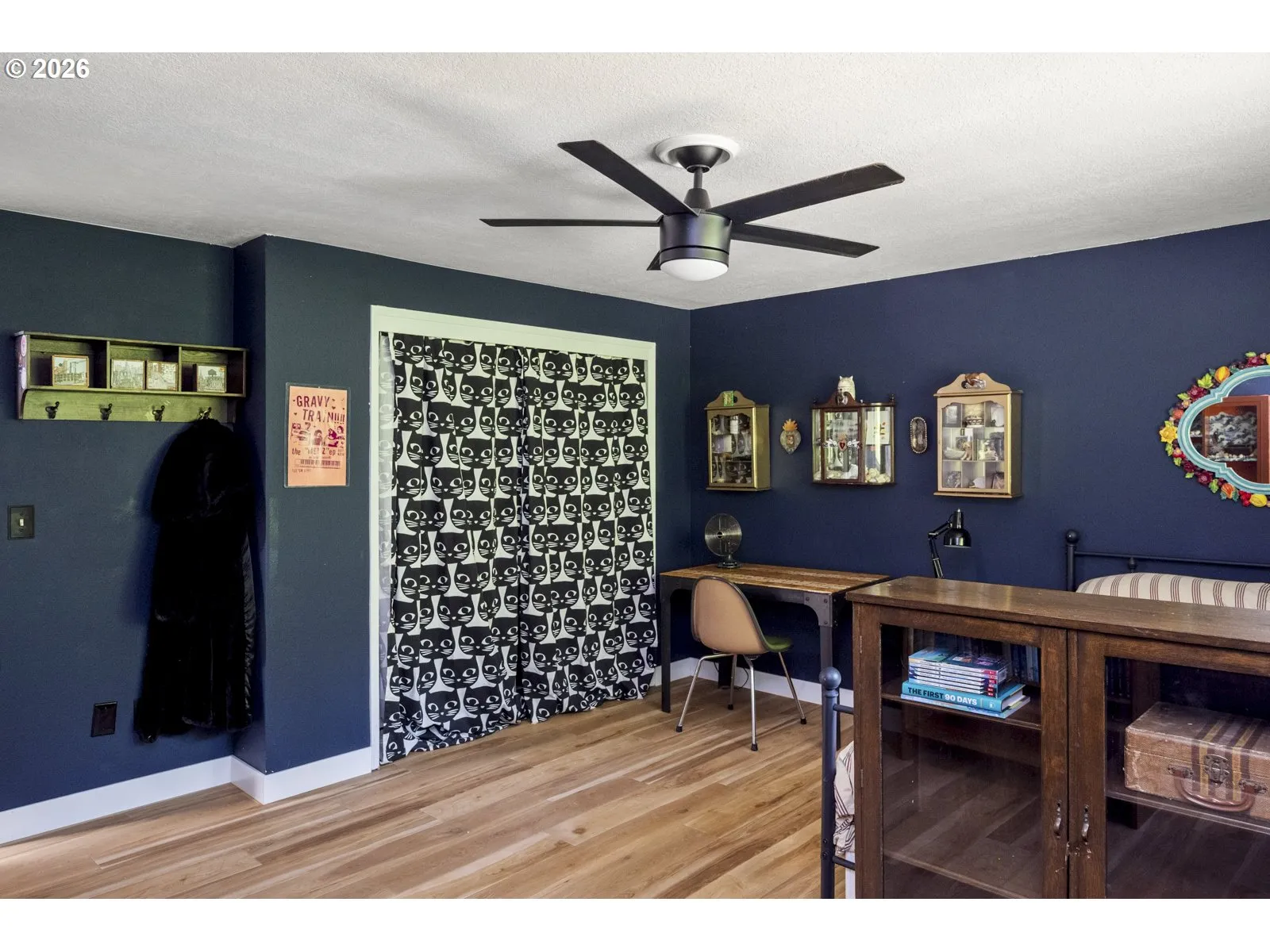 Bedroom, Primary-Ceiling Fan