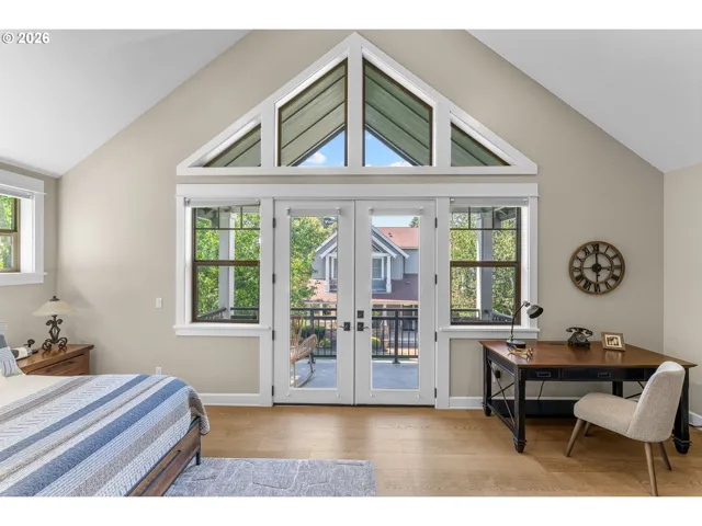 Owner's Suite Bedroom-Vaulted Ceilings
