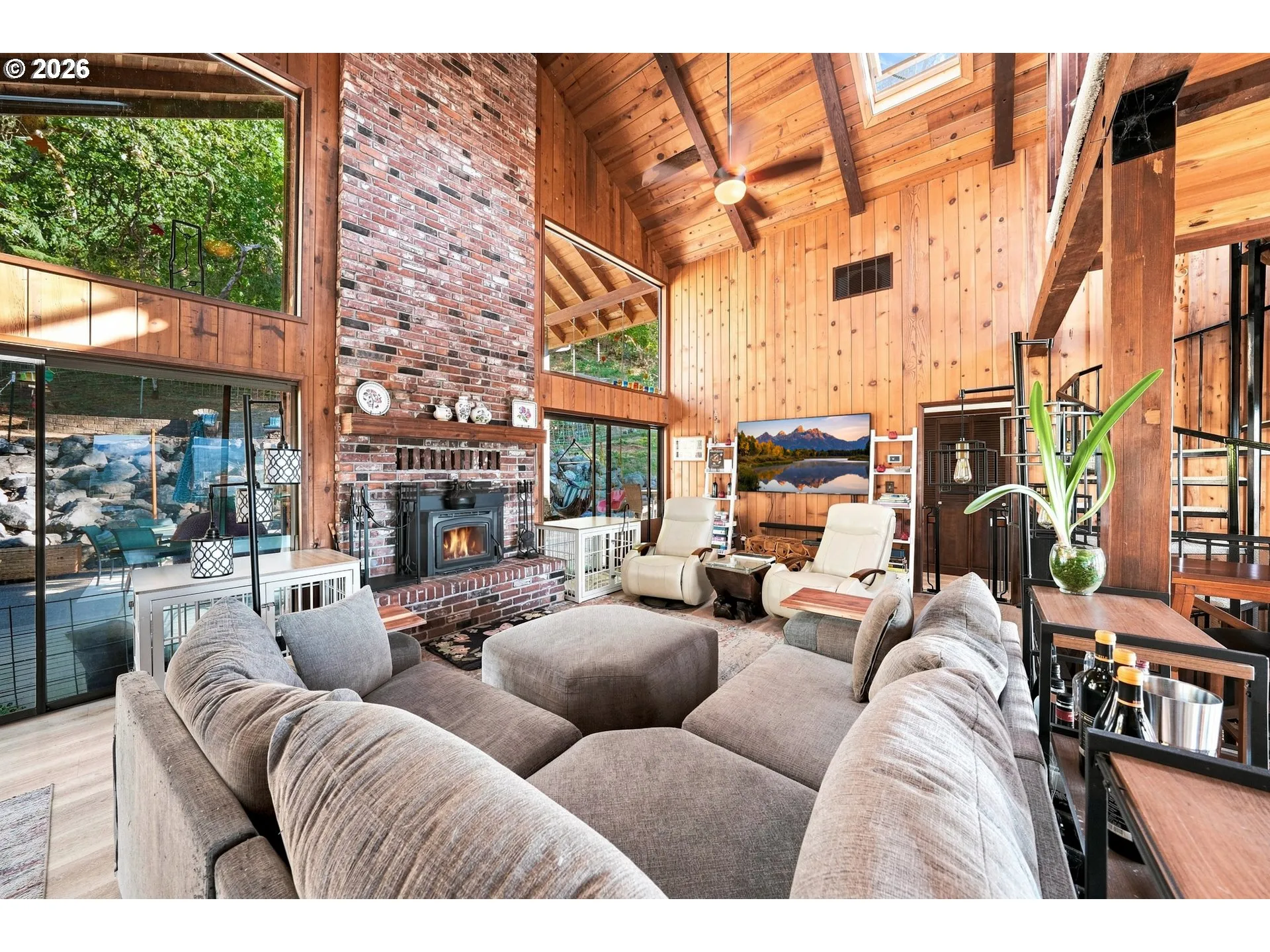 Living Room-Skylight