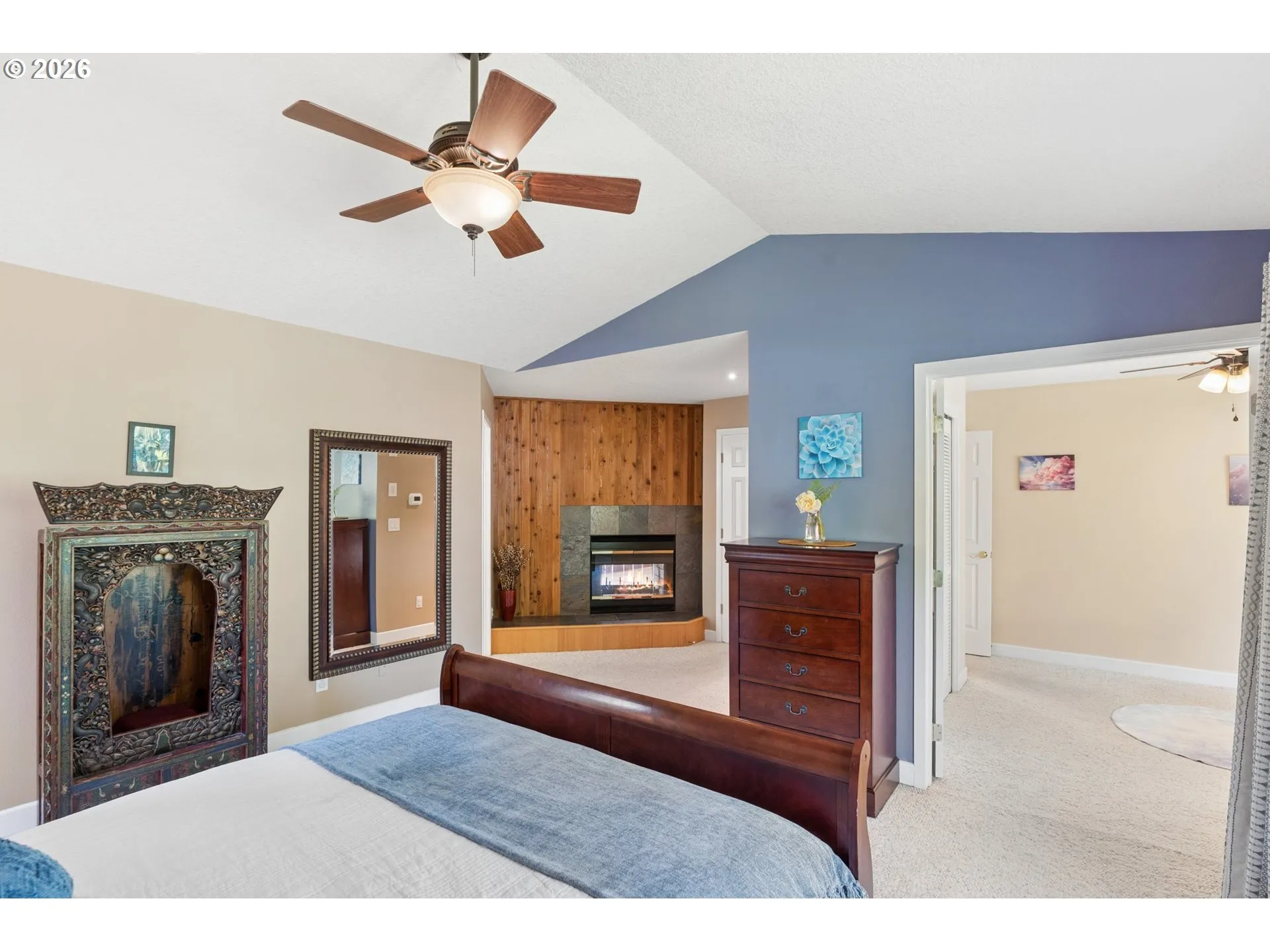 Bedroom, Owner's Suite-View From