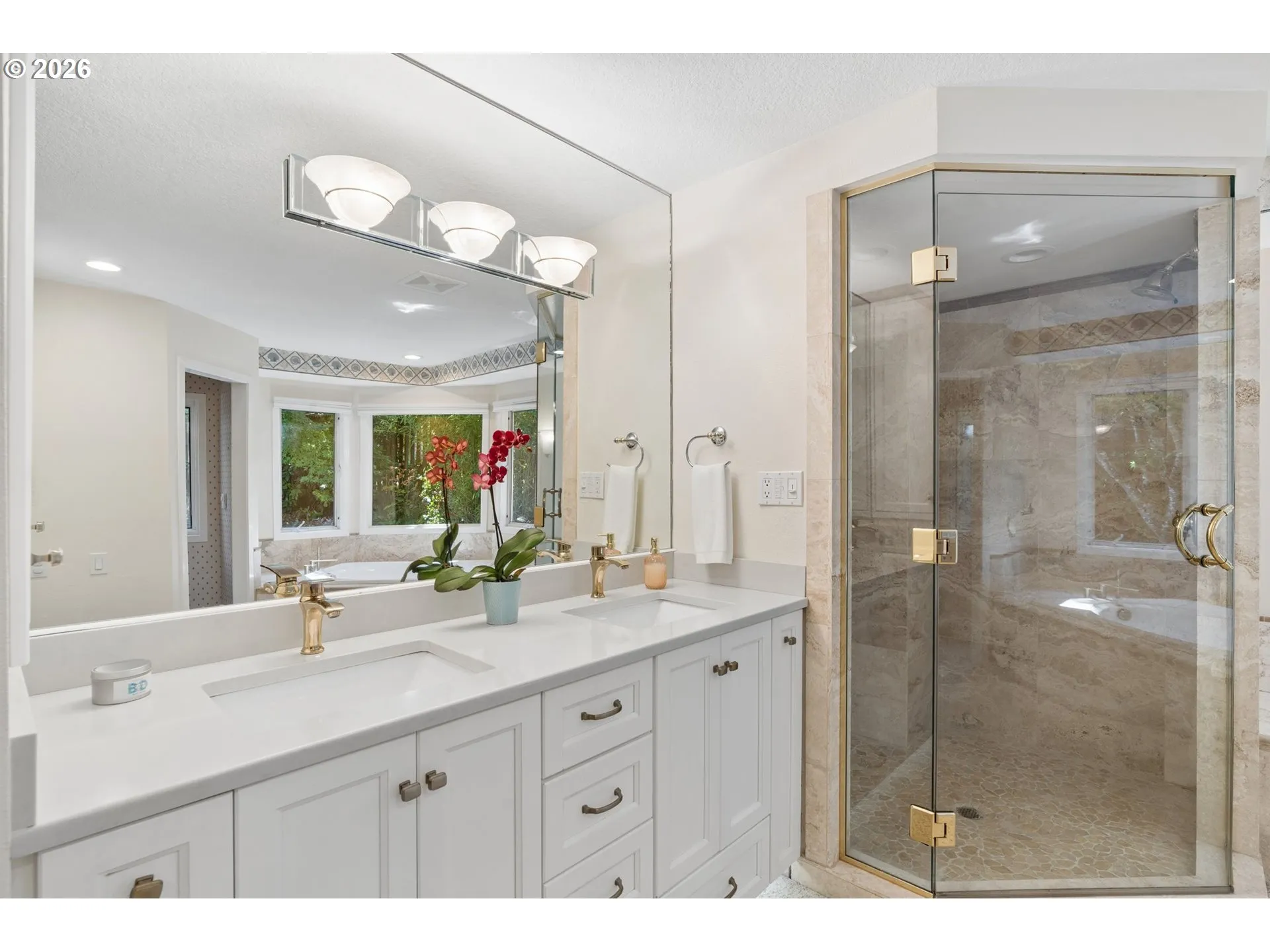 Attached Bathroom #1-Double Sinks