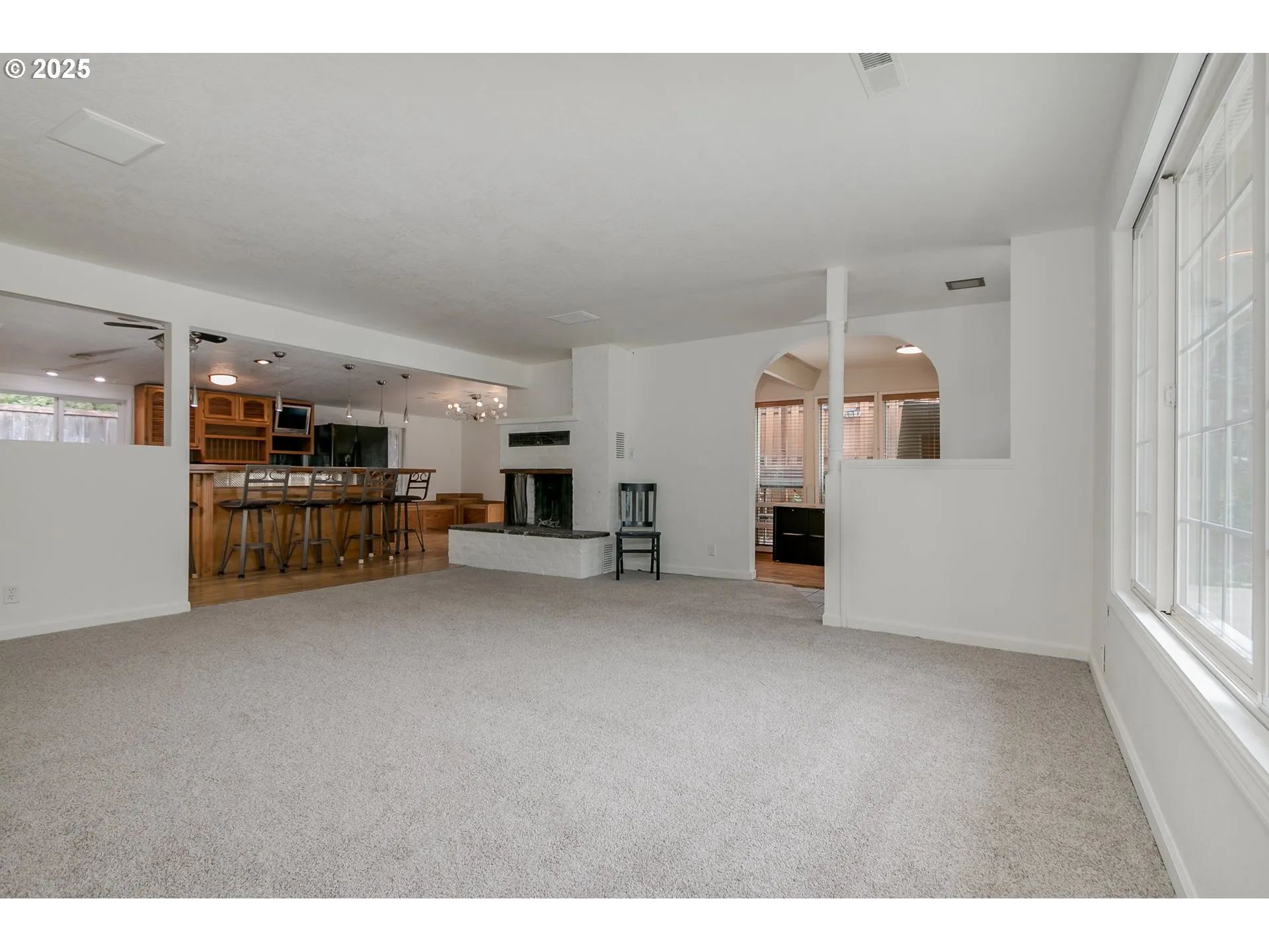 Living Room-Fireplace