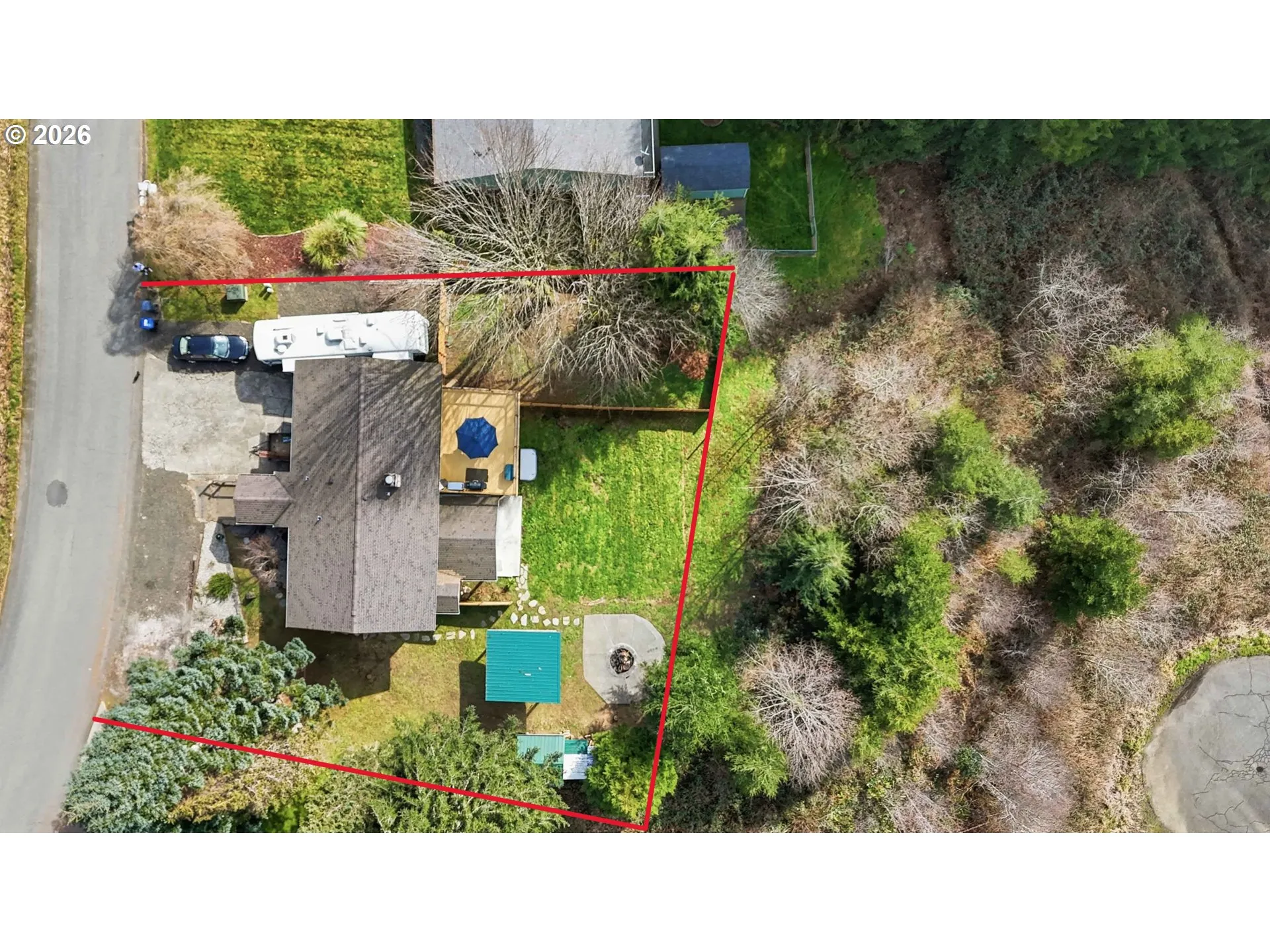 Approximate Property Lines-Aerial