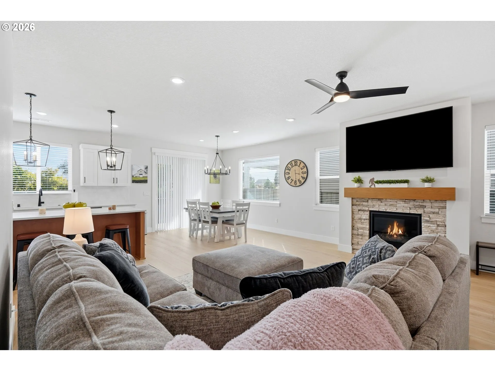 Living Room-View From