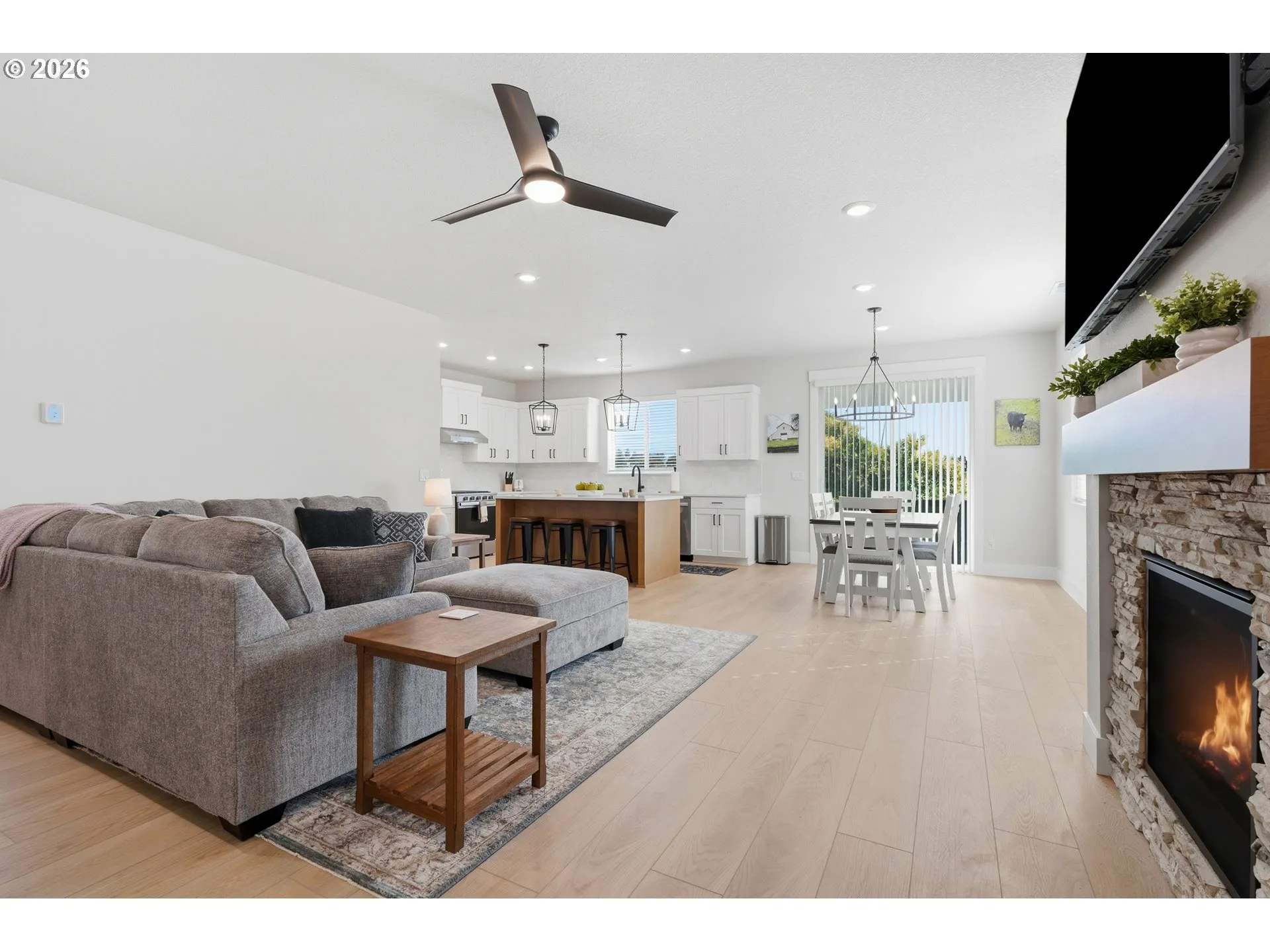 Living Room-View From