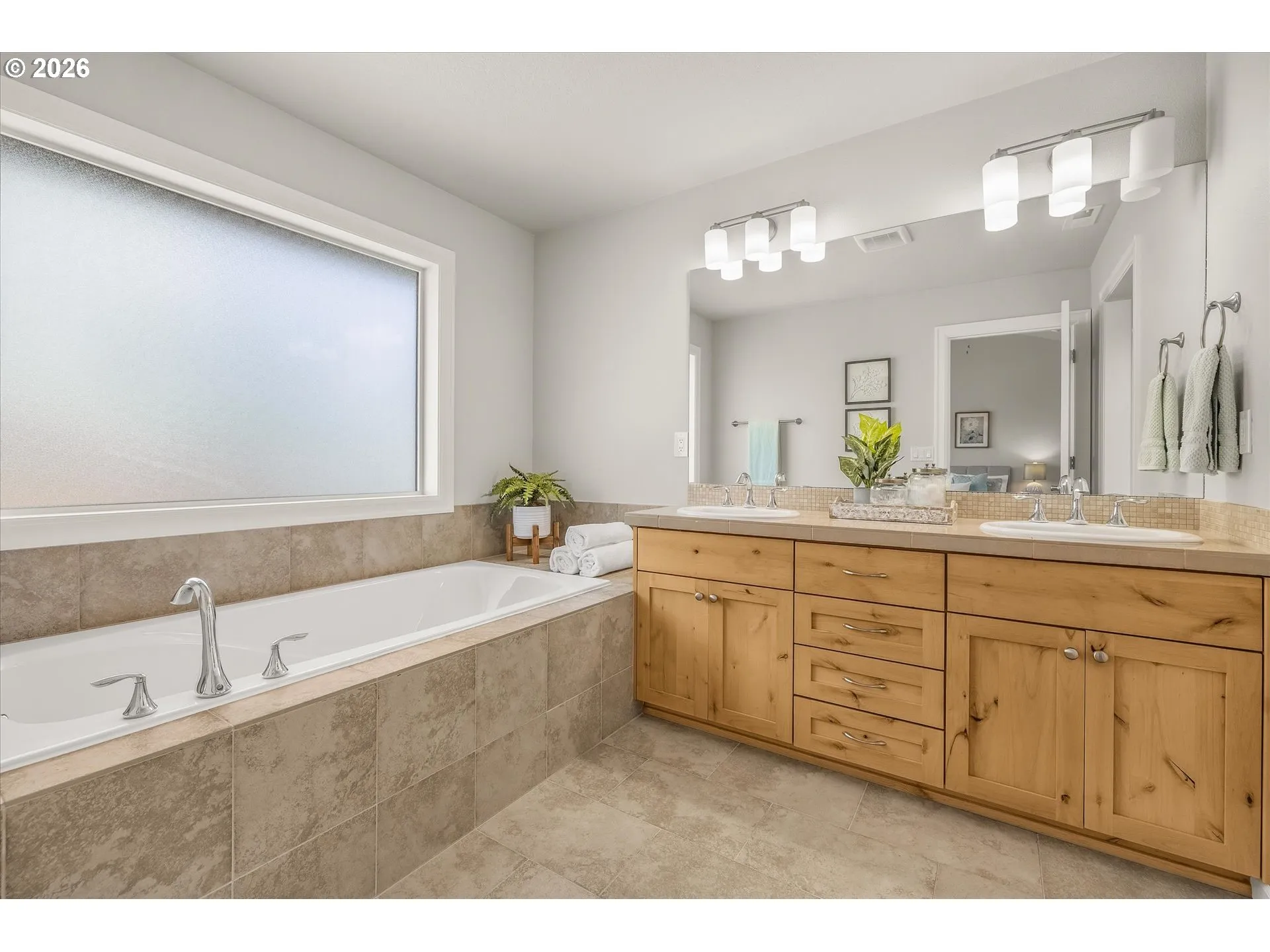 Attached Bathroom #1-Double Sinks