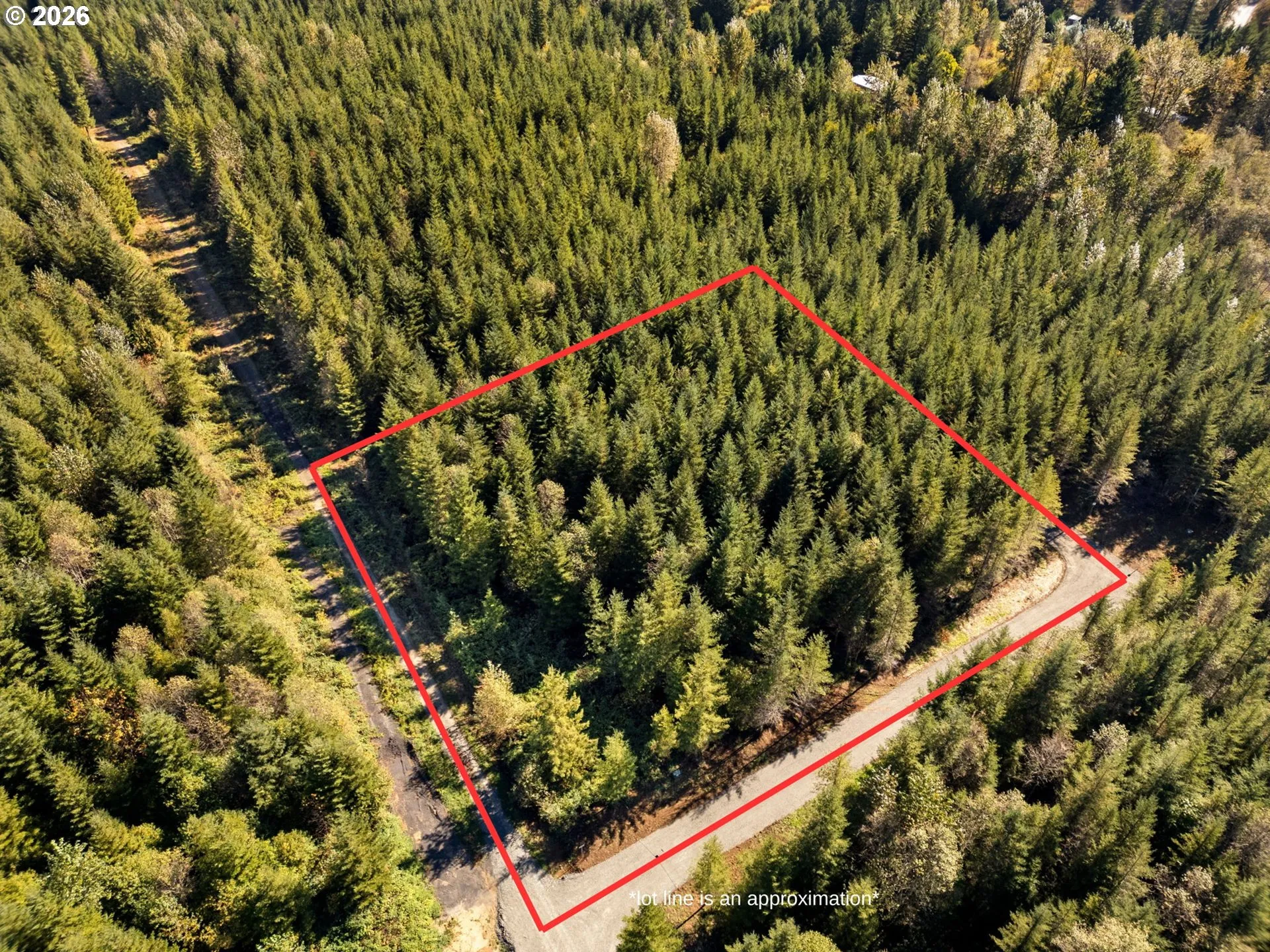Approximate Property Lines-Aerial