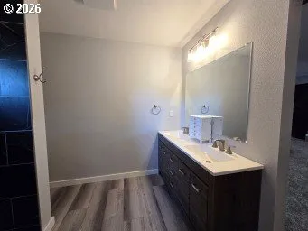 Bathroom, Attached-Double Sinks