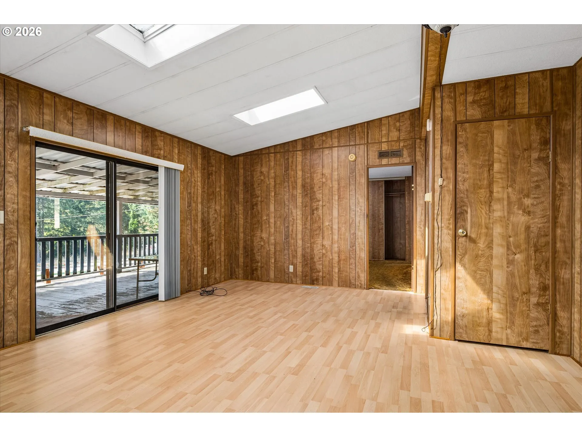 Family Room-Skylight