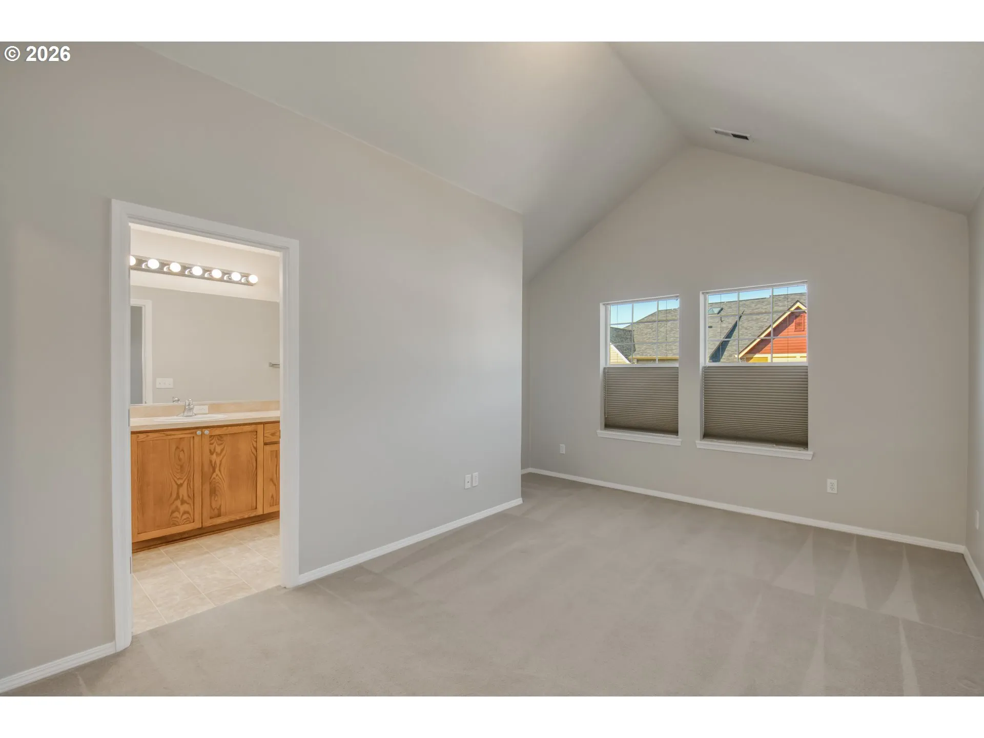 Bedroom, Primary #2-Vaulted Ceilings