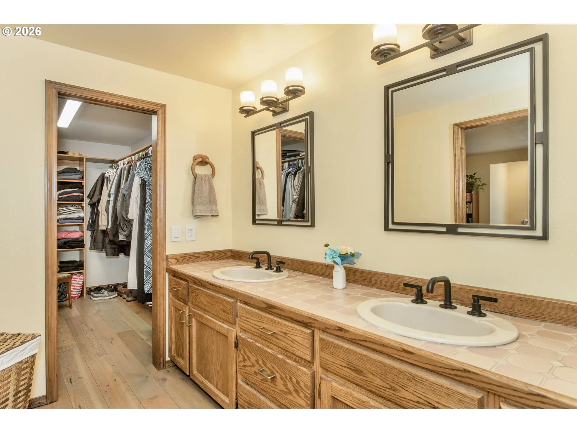 Attached Bathroom #1-Walk-In Closet