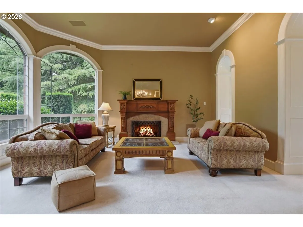 Living Room-Fireplace