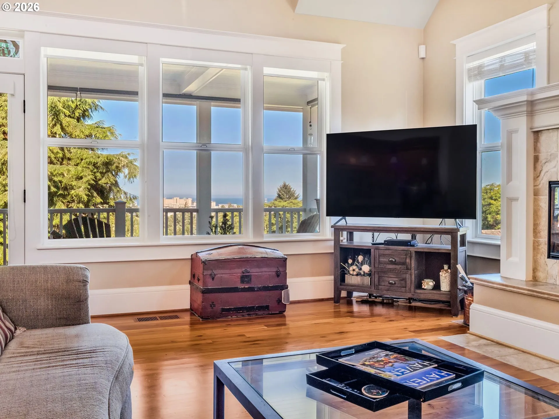 Living Room-View From
