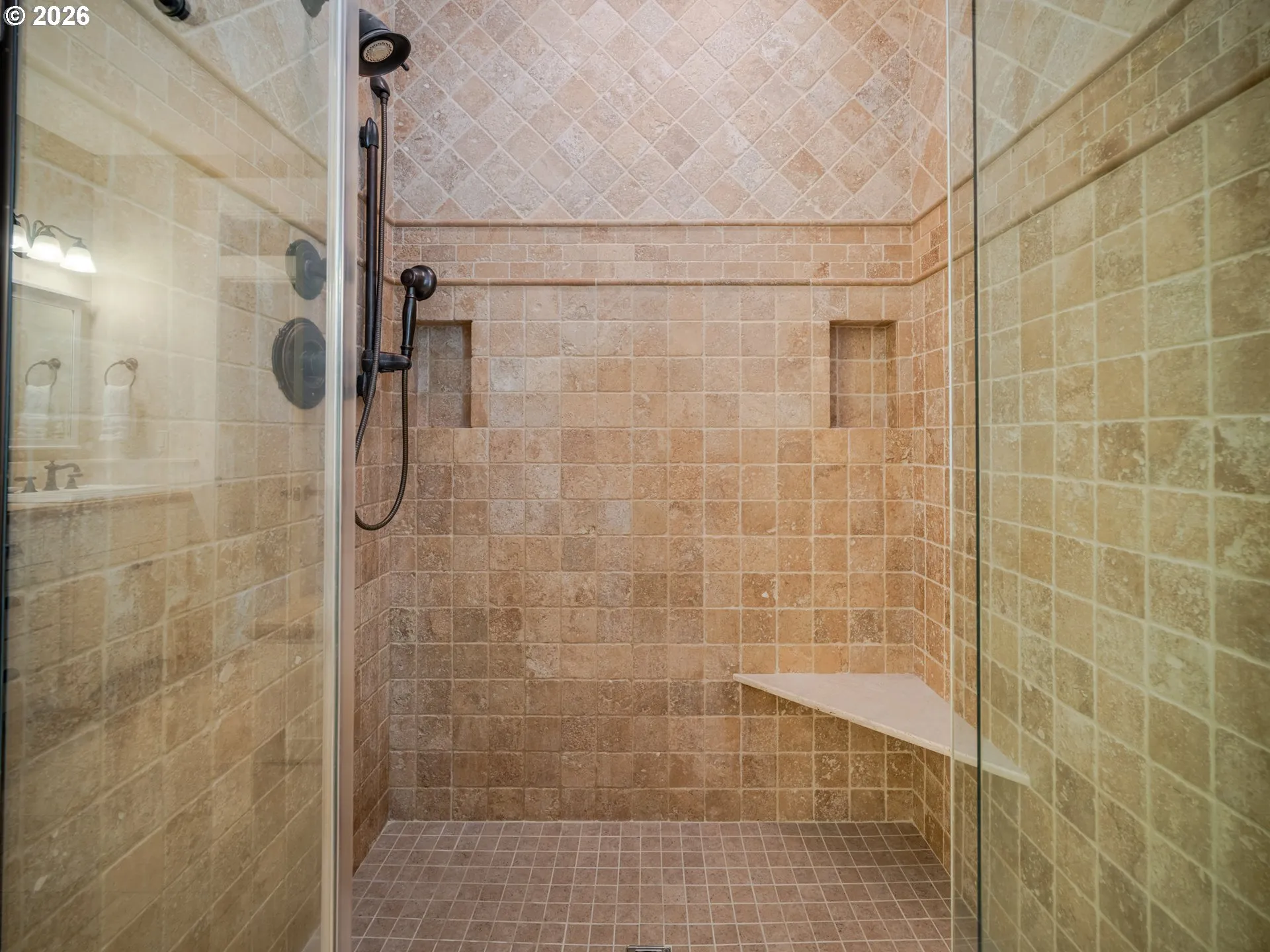 Bathroom, Attached-Walk in Shower