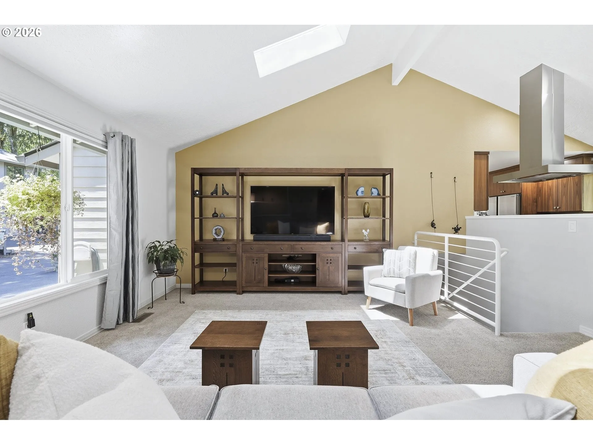 Living Room-Vaulted Ceilings