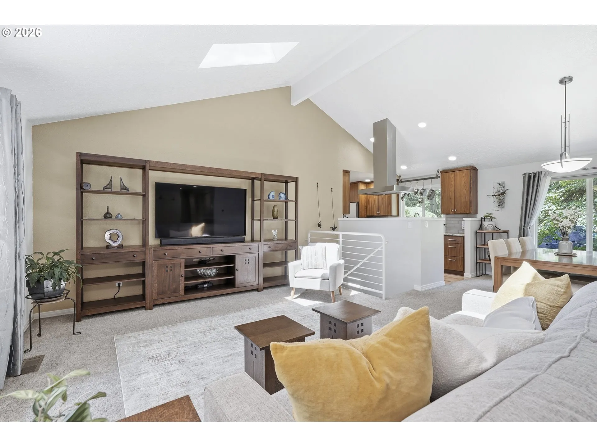 Living Room-View From