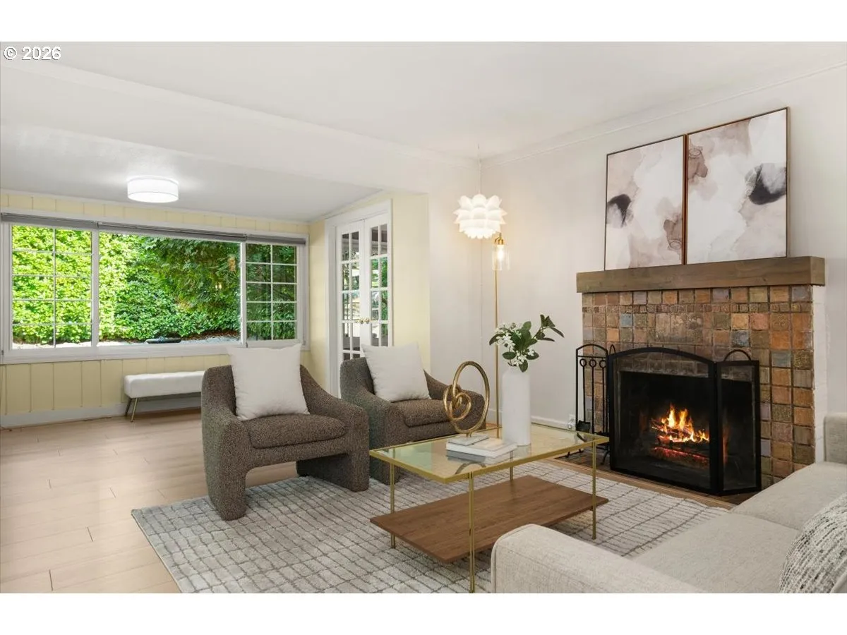 Living Room-View From