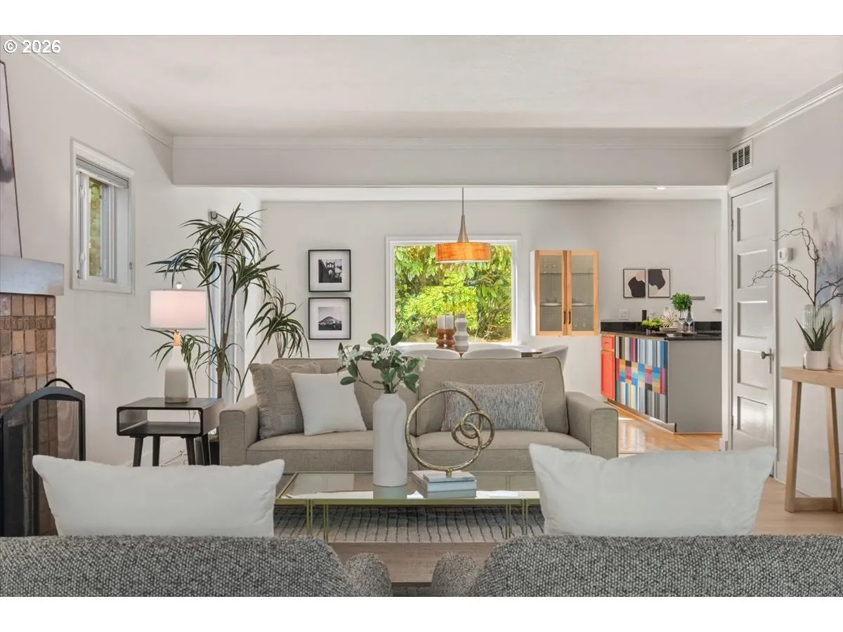 Living Room-View From