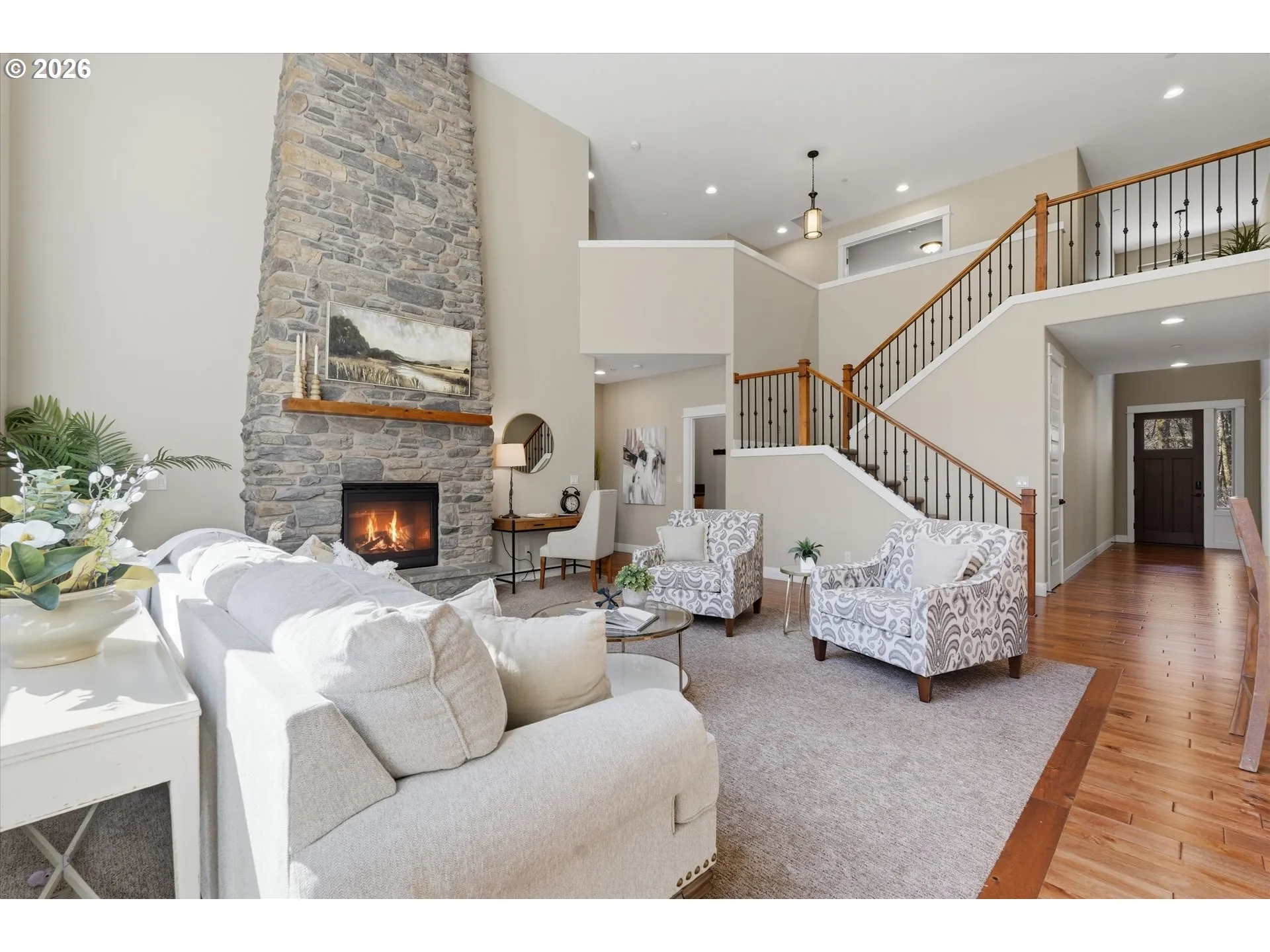 Living Room-View From