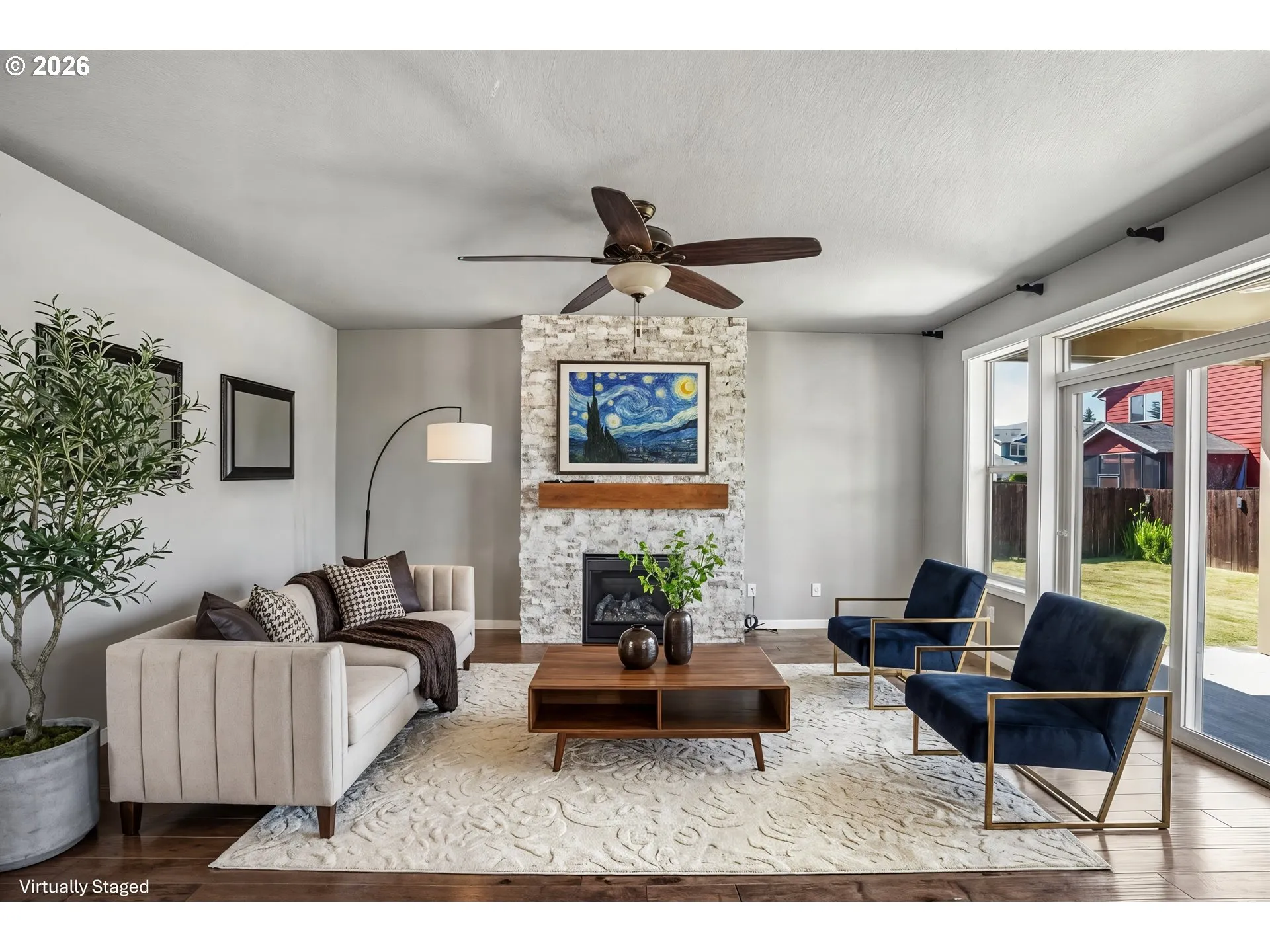 Great Room-Ceiling Fan