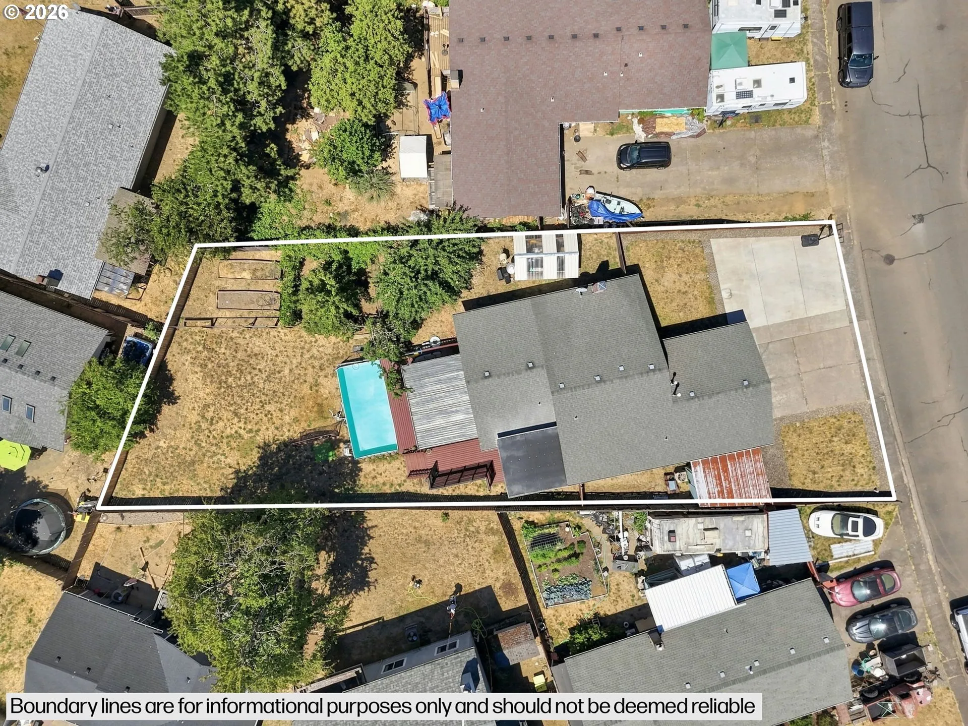 Approximate Property Lines